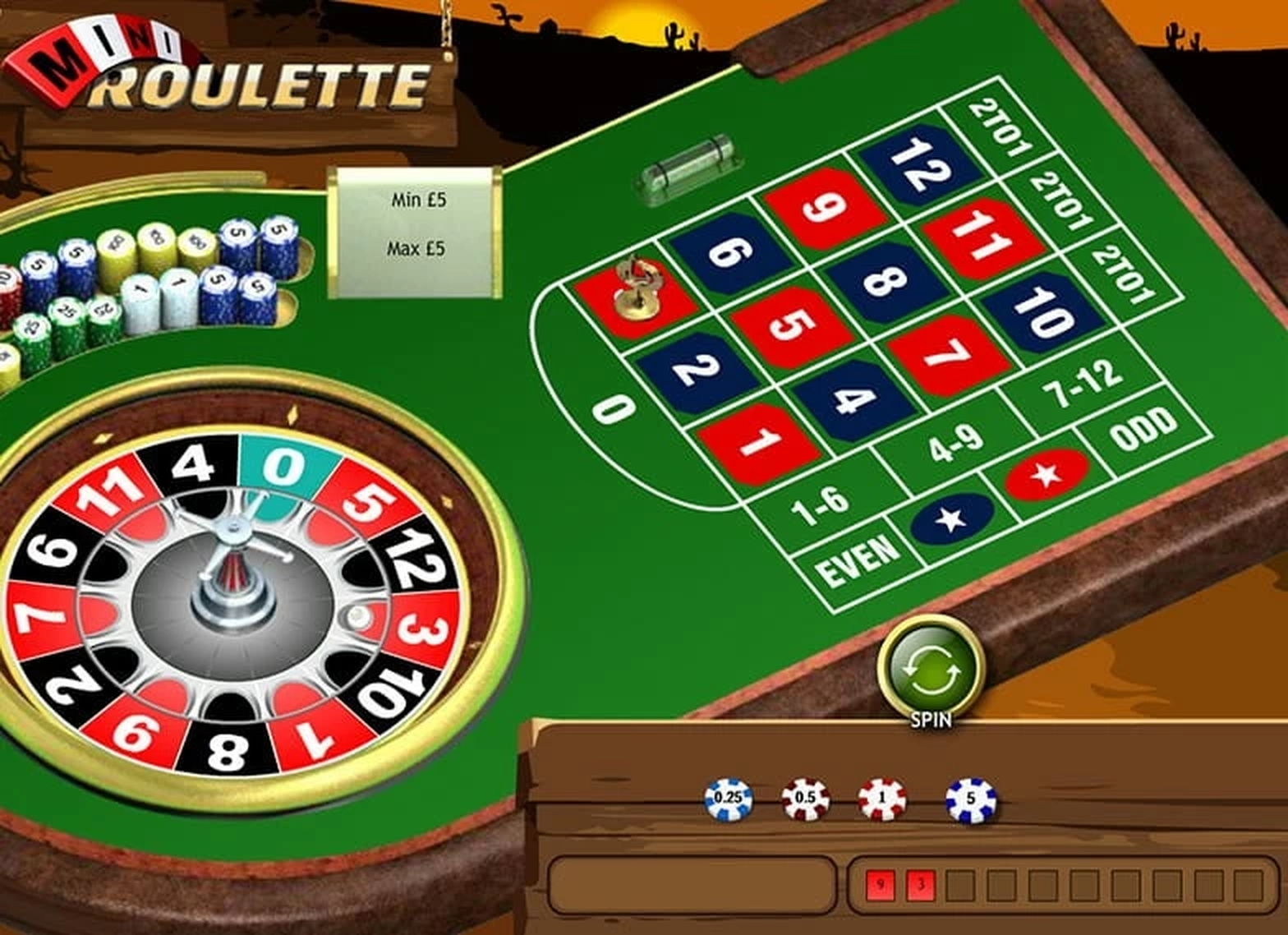 The Mini Roulette (NetEnt) Online Slot Demo Game by NetEnt