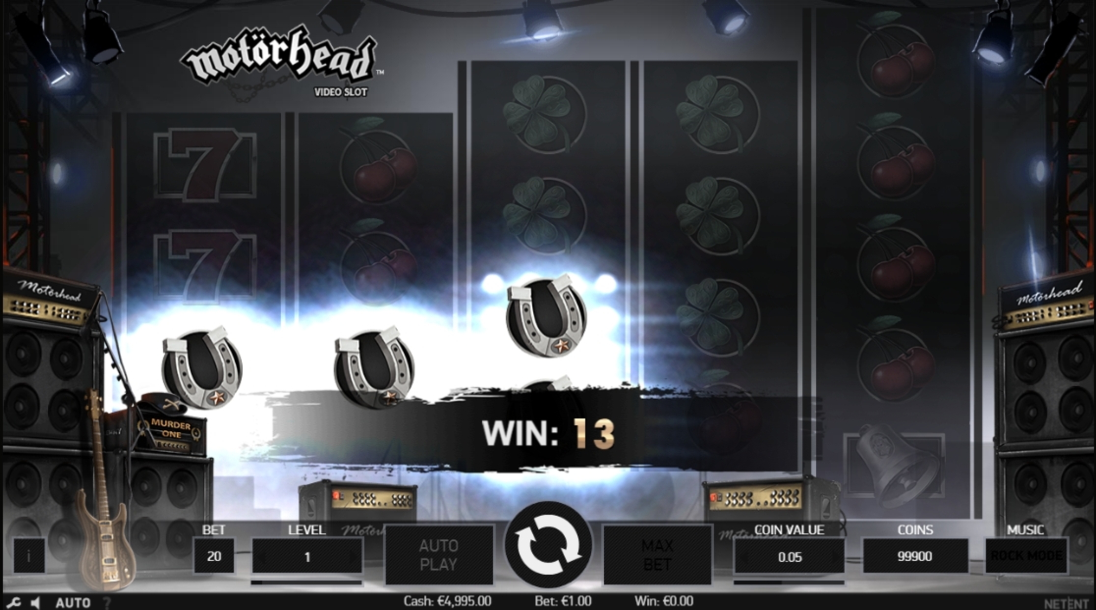 Win Money in Motörhead Free Slot Game by NetEnt