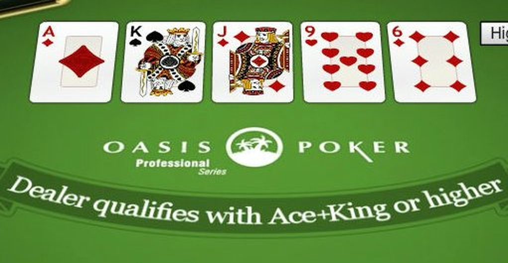 The Oasis Poker Professional Series High Limit Online Slot Demo Game by NetEnt