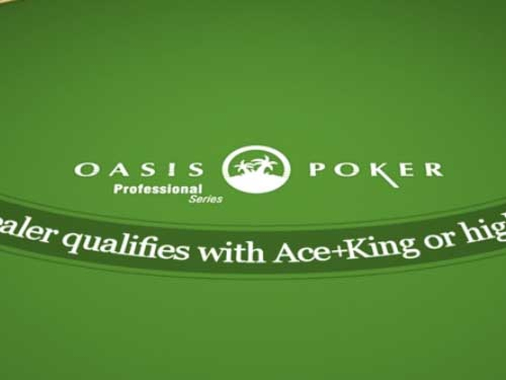 The Oasis Poker Professional Series Online Slot Demo Game by NetEnt