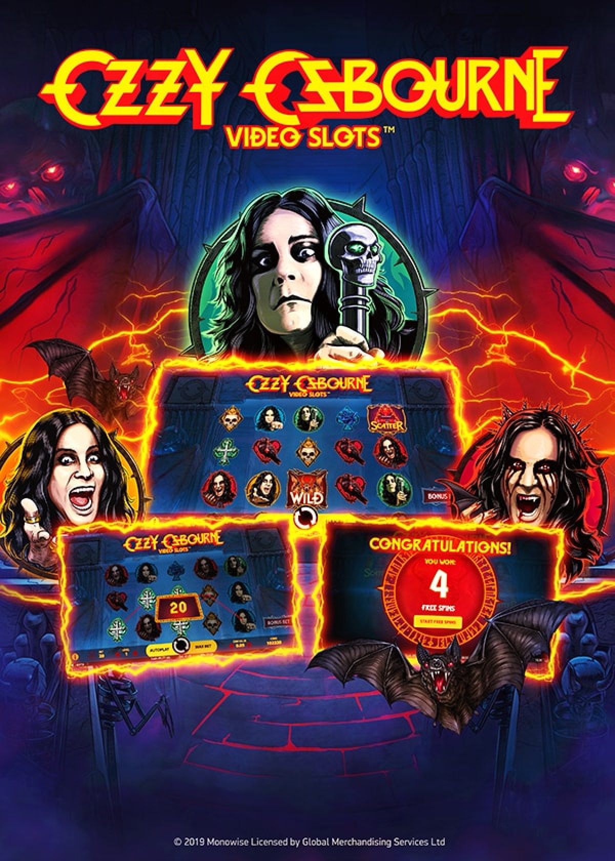 The Ozzy Osbourne Online Slot Demo Game by NetEnt