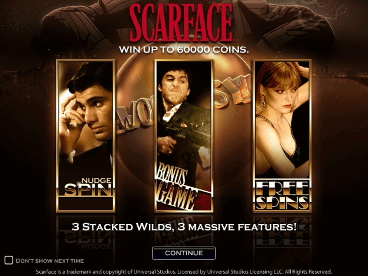 The Scarface Online Slot Demo Game by NetEnt