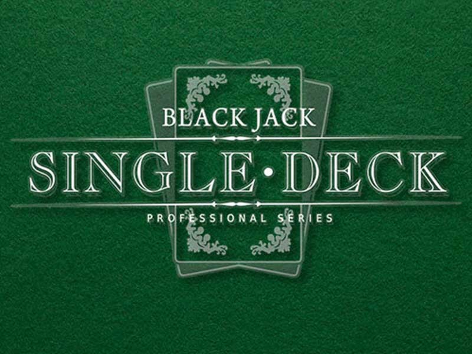 The Single Deck Blackjack Professional Series Low Limit Online Slot Demo Game by NetEnt