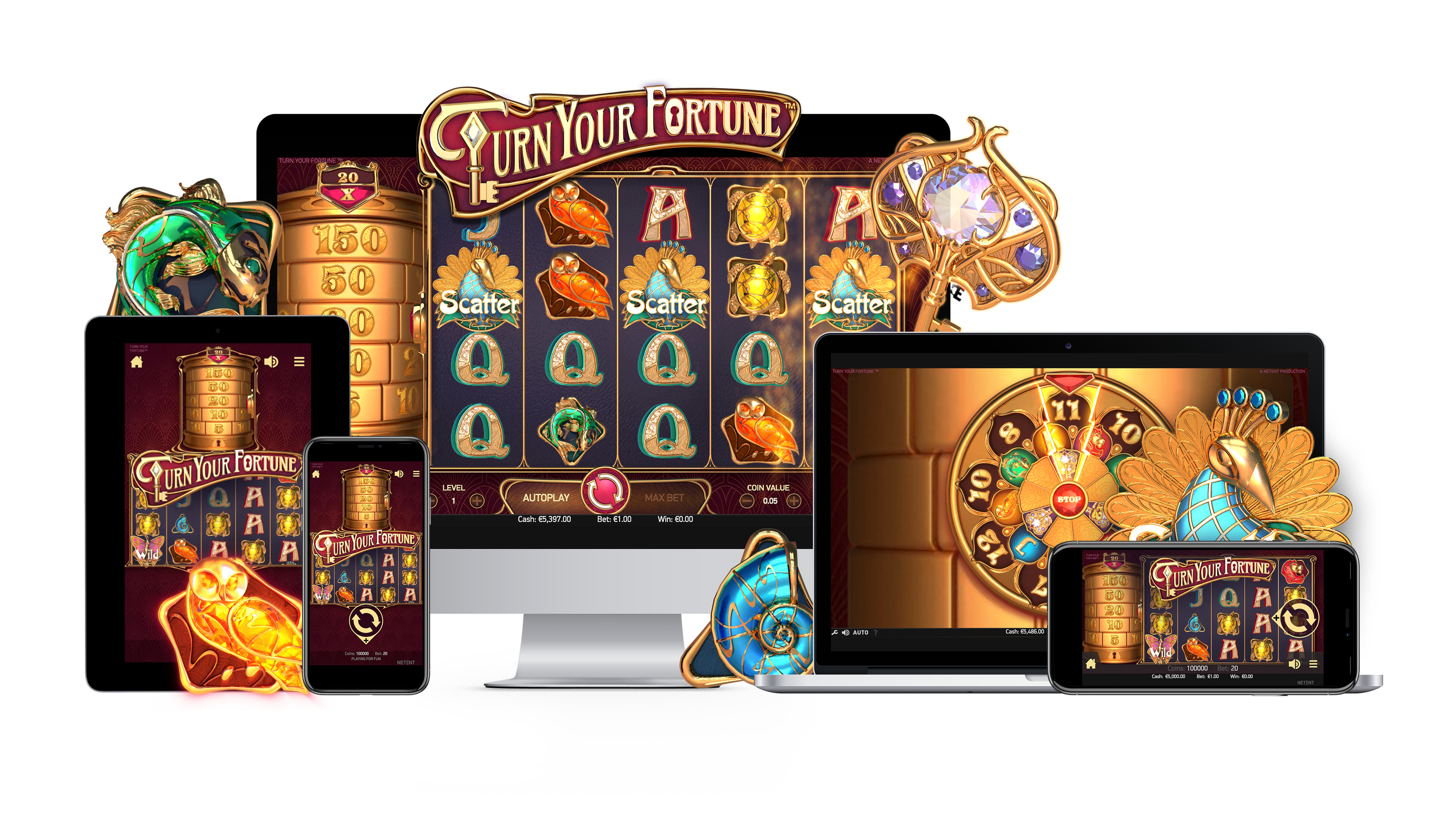 The Turn Your Fortune Online Slot Demo Game by NetEnt