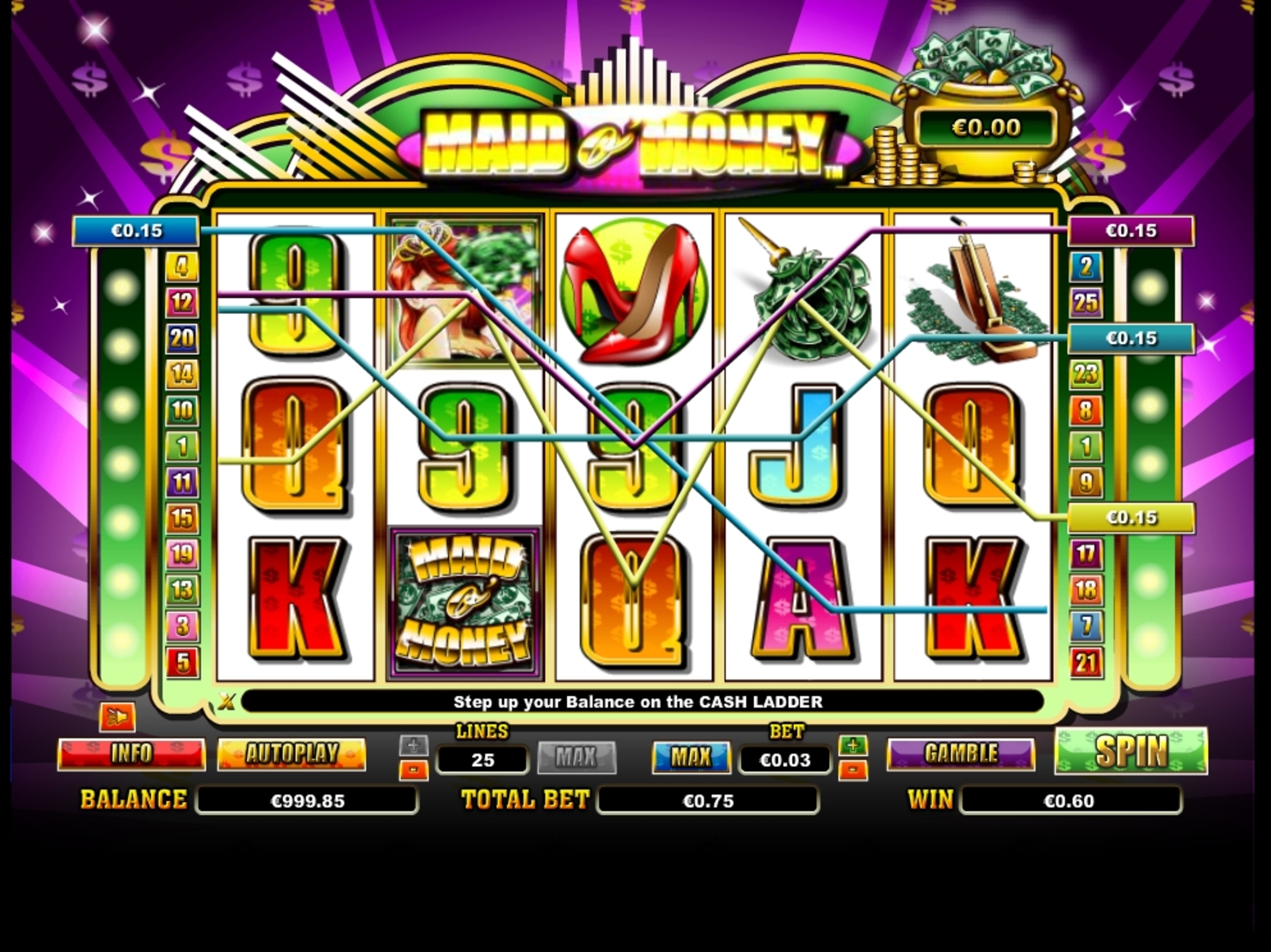 Win Money in Maid o Money Free Slot Game by NextGen Gaming
