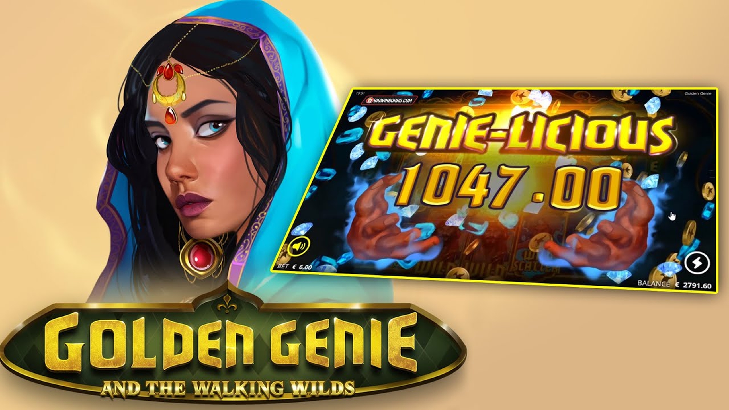 The Golden Genie (Nolimit City) Online Slot Demo Game by Nolimit City