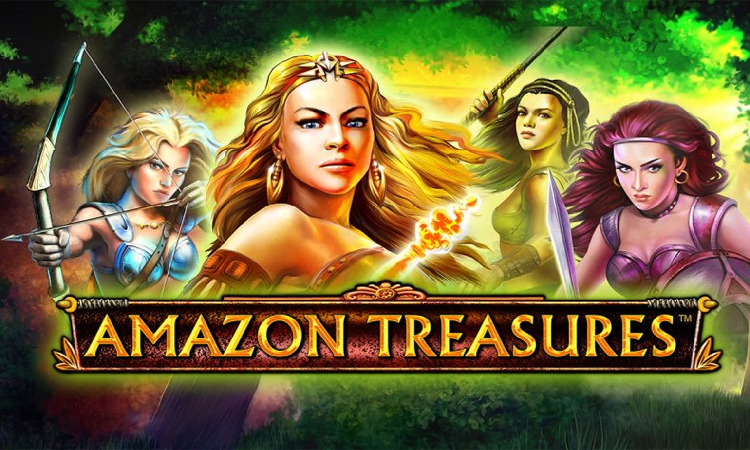 The Amazon Treasures Deluxe Online Slot Demo Game by Novomatic