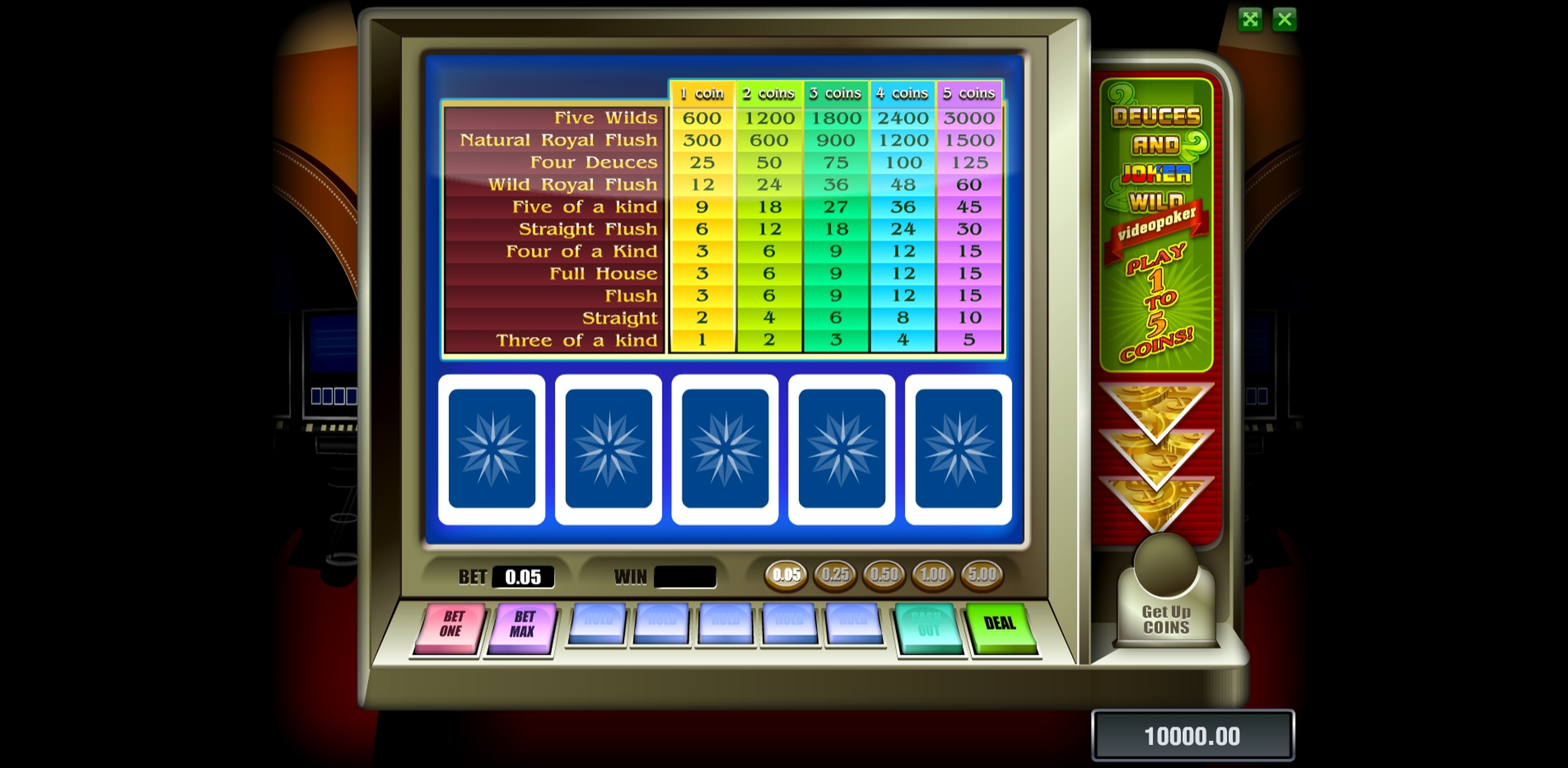 Reels in Deuces And Joker (Novomatic) Slot Game by Novomatic