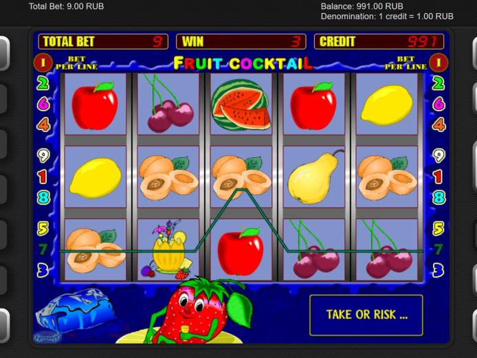 fruit cocktail slots free online