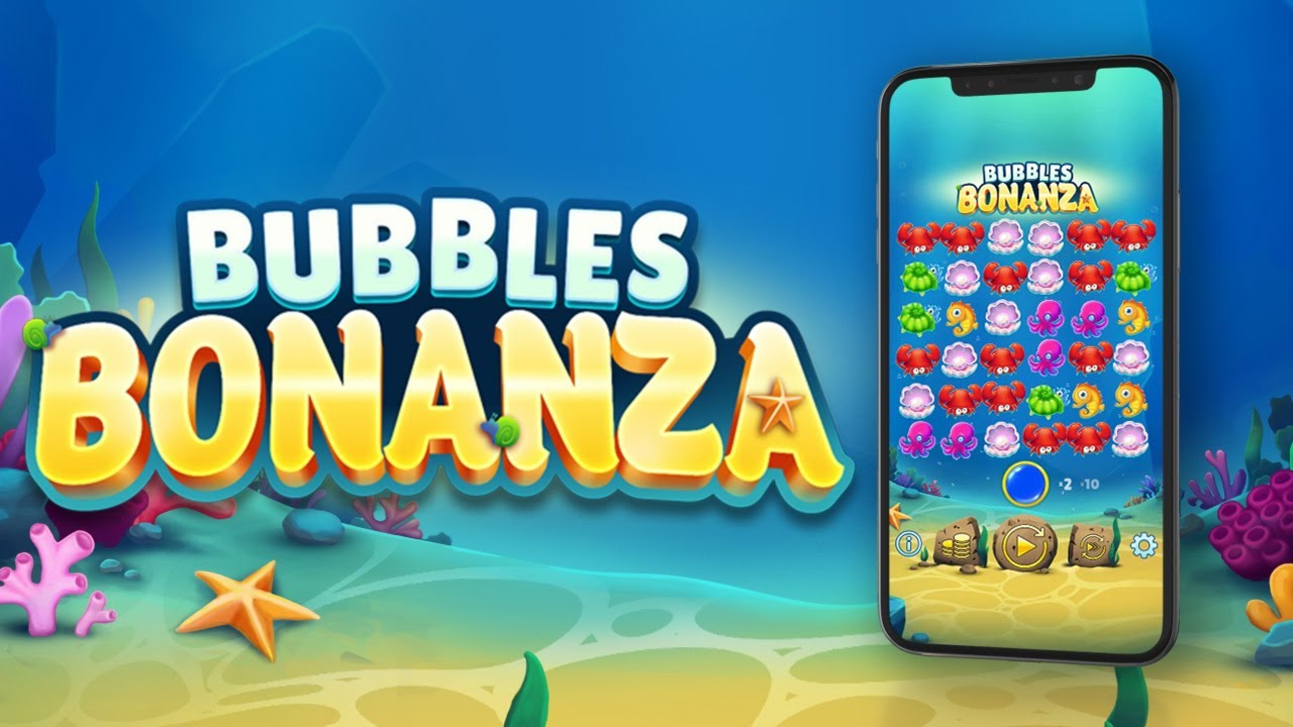 Bubbles Bonanza Online Slot Demo Game by OneTouch Games
