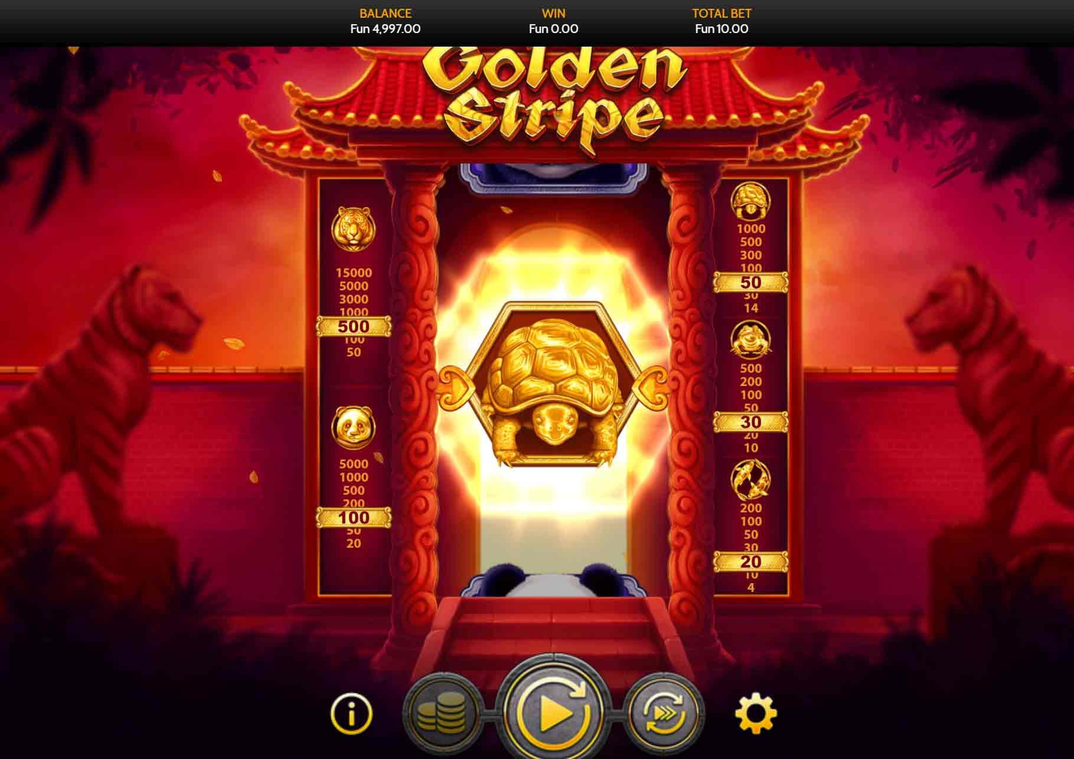 Golden Stripe Online Slot Demo Game by OneTouch Games