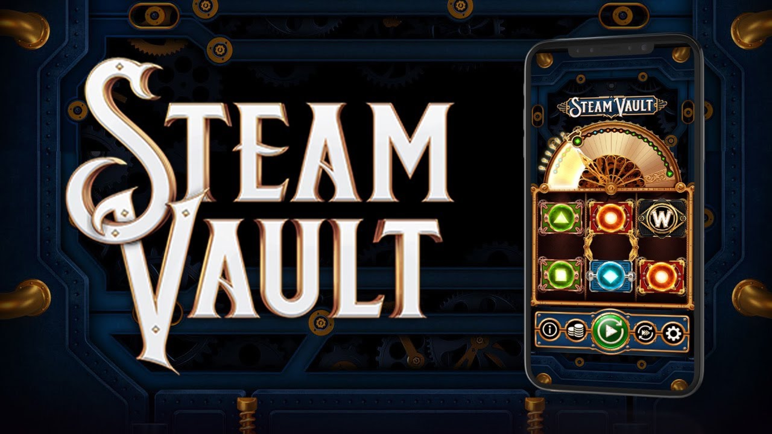 Steam Vault Online Slot Demo Game by OneTouch Games