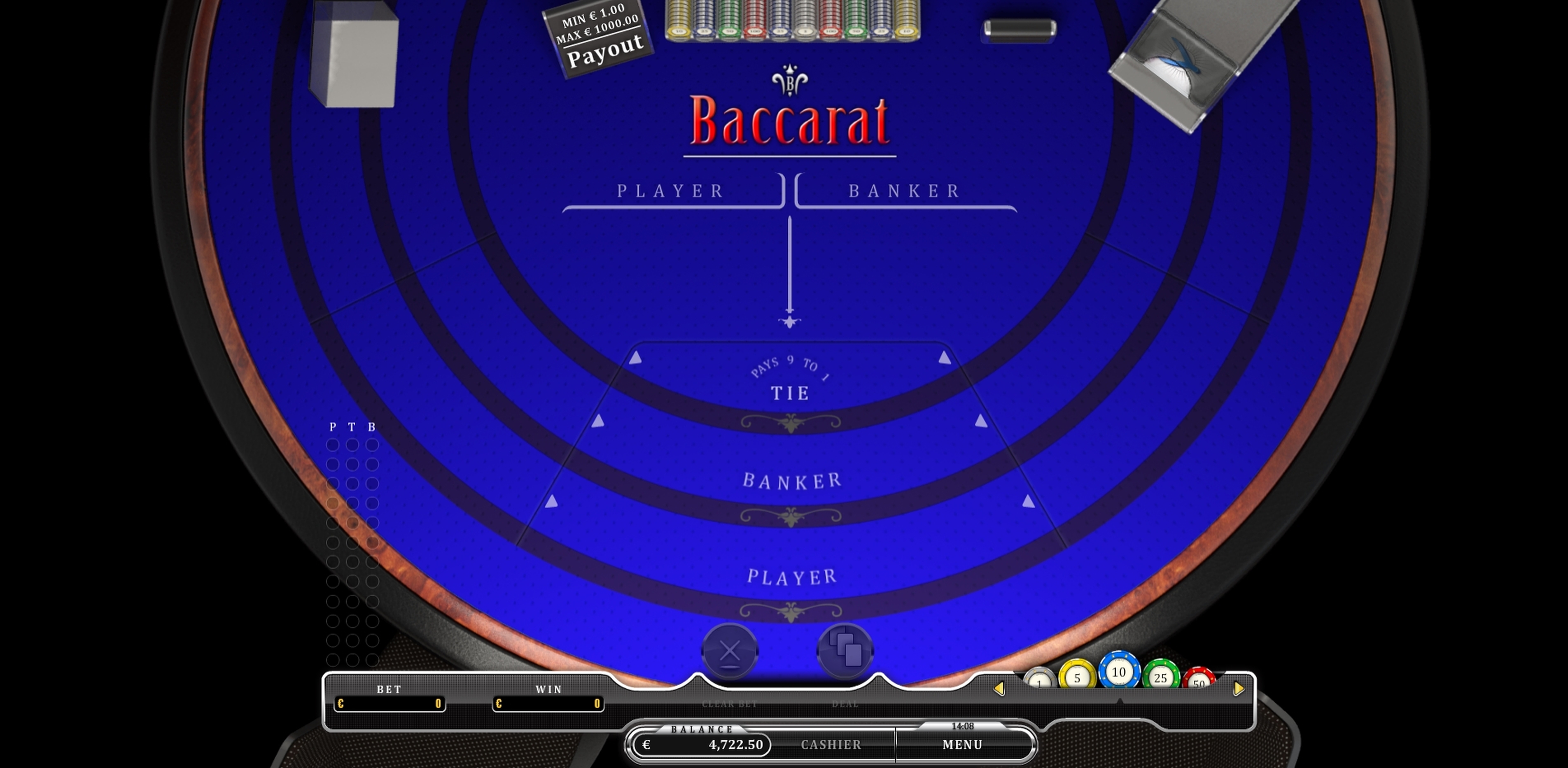 Reels in Baccarat (Oryx) Slot Game by Oryx