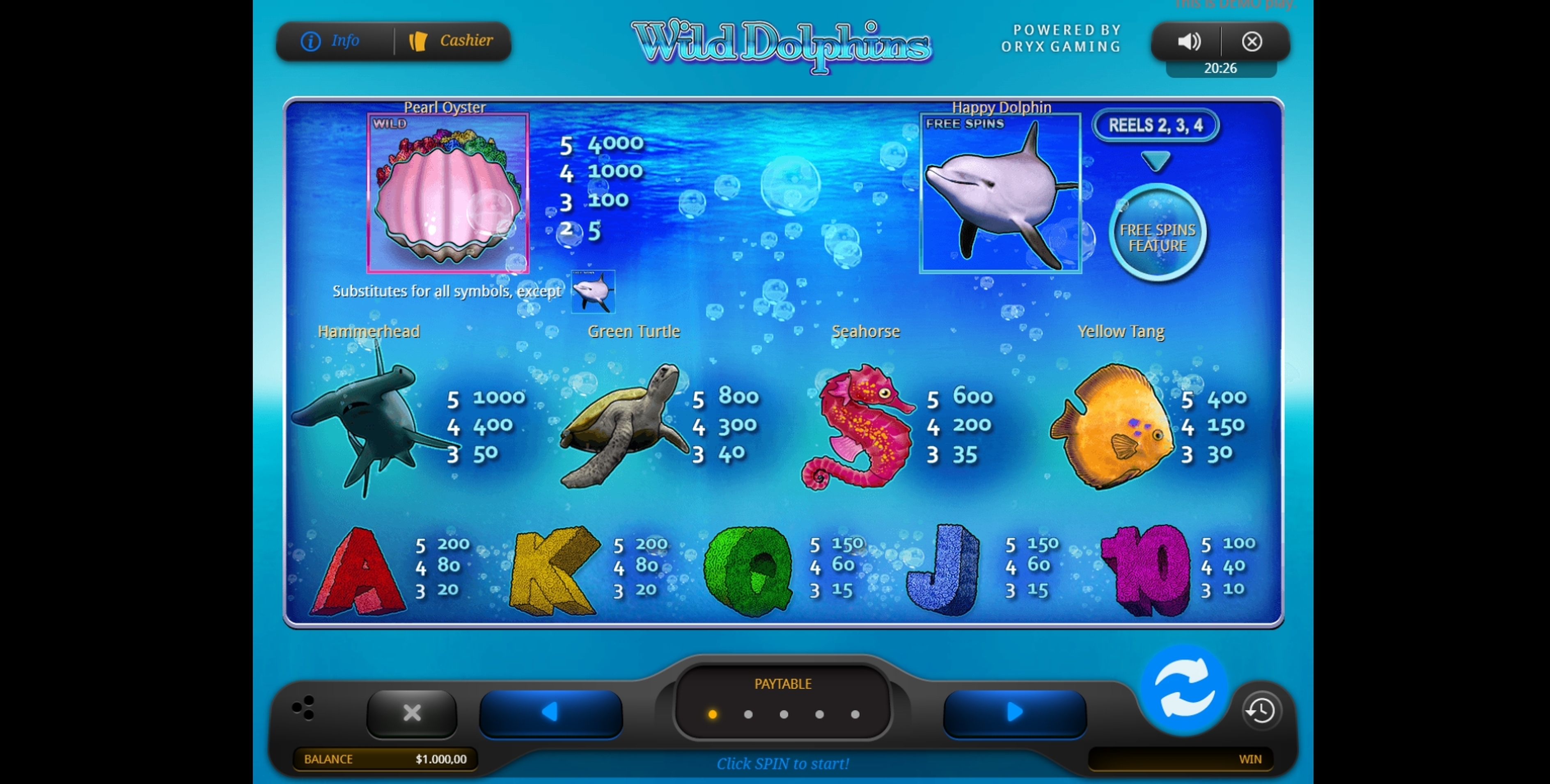 WHOA, PERFECT PICK BONUS! Wild For Dolphins Slot - ALL FEATURES!