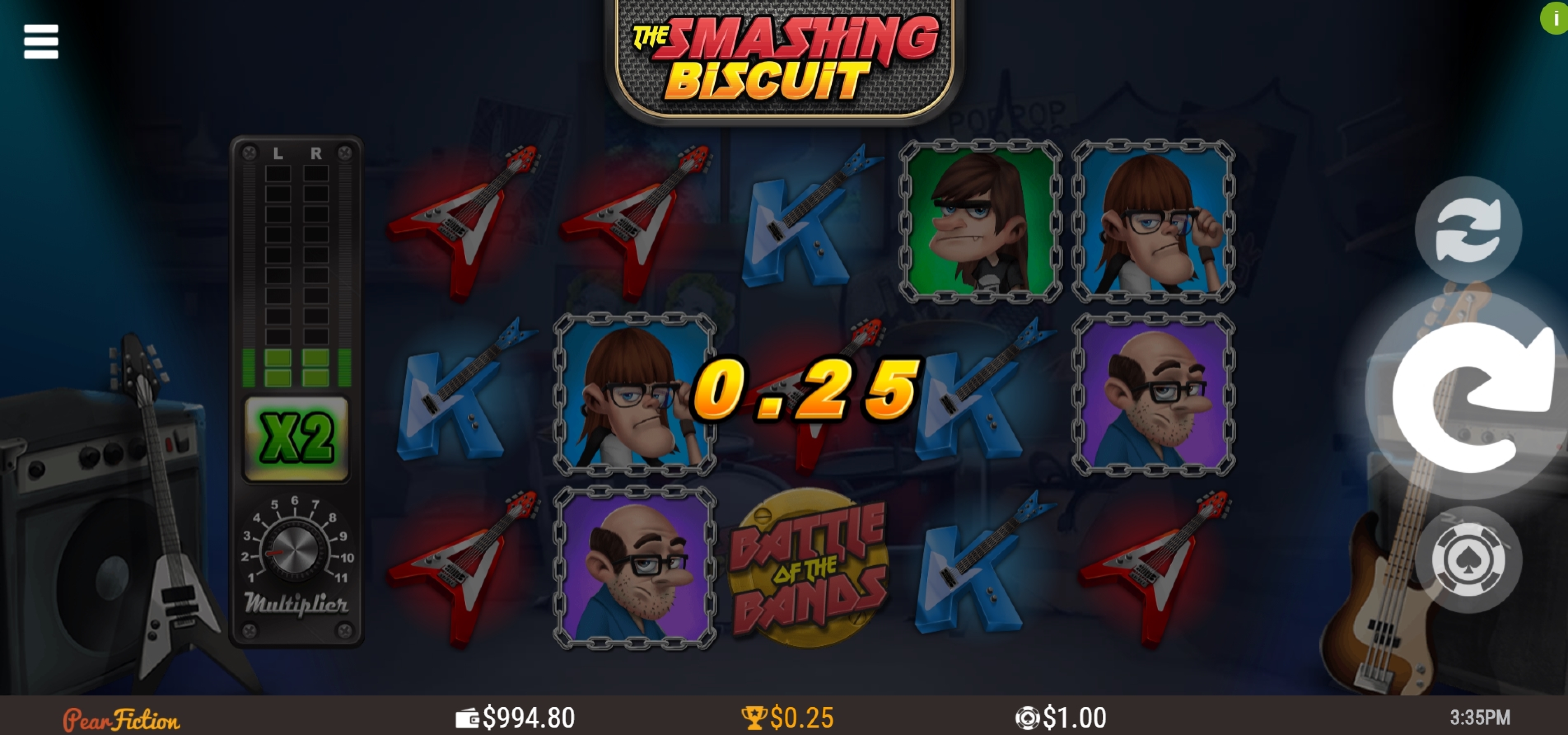 Win Money in The Smashing Biscuit Free Slot Game by PearFiction Studios