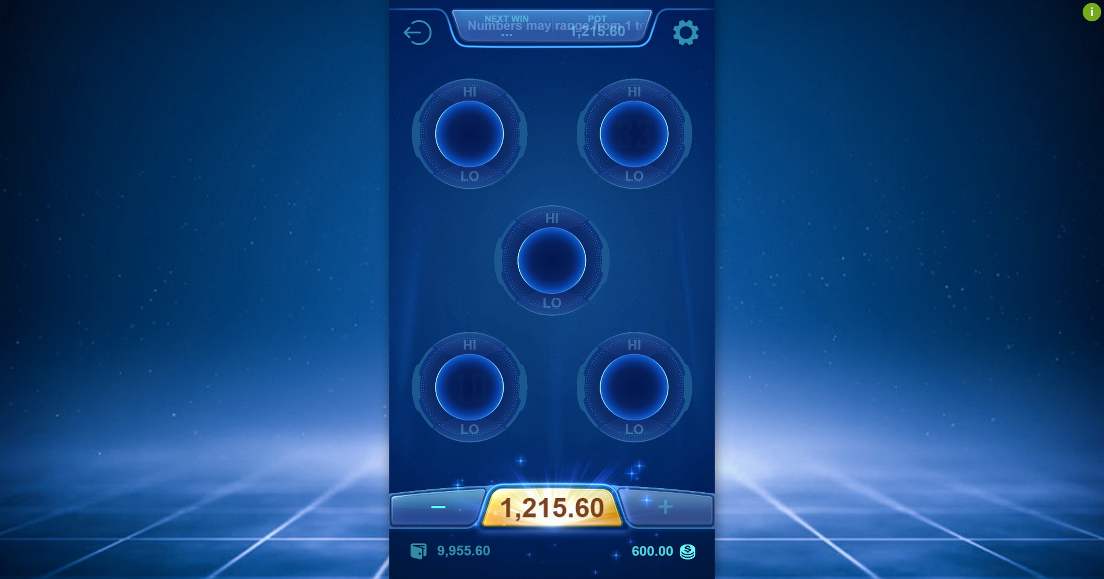 Five Numbers Hi Lo (PG Soft) demo play, Slot Machine Online by PG Soft Review | CasinosAnalyzer.com