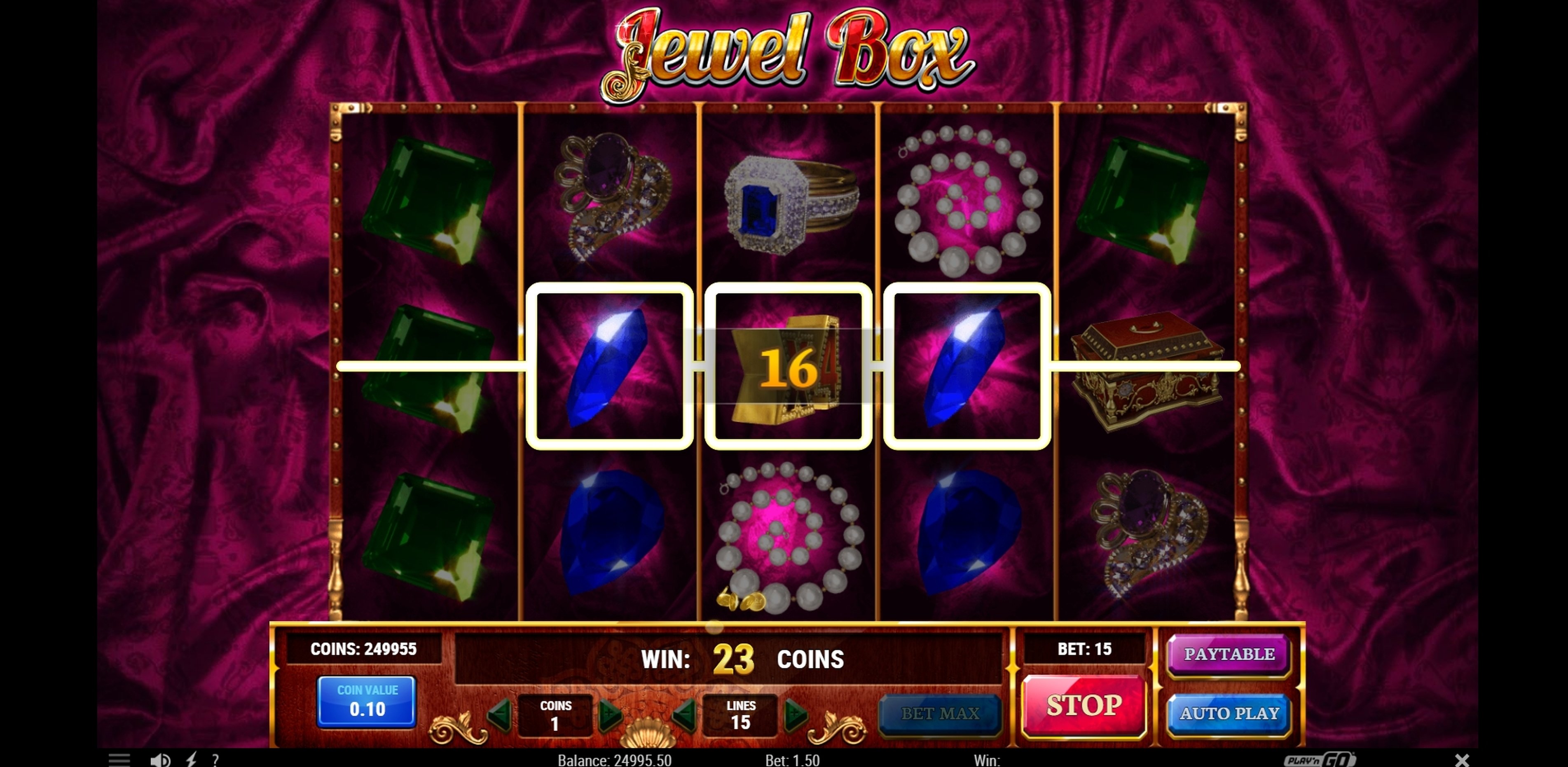 Win Money in Jewel Box Free Slot Game by Playn GO