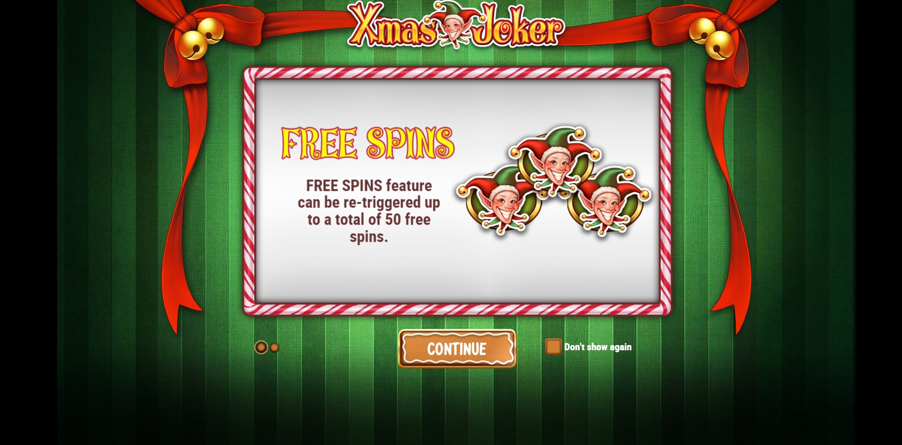 Play Xmas Joker Free Casino Slot Game by Playn GO