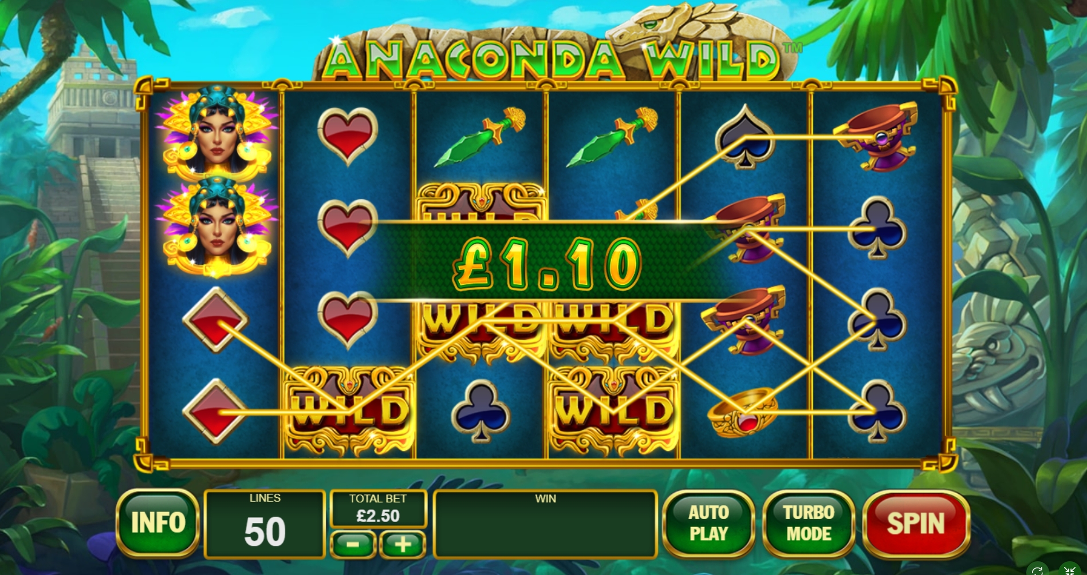 Anaconda wild slot machine