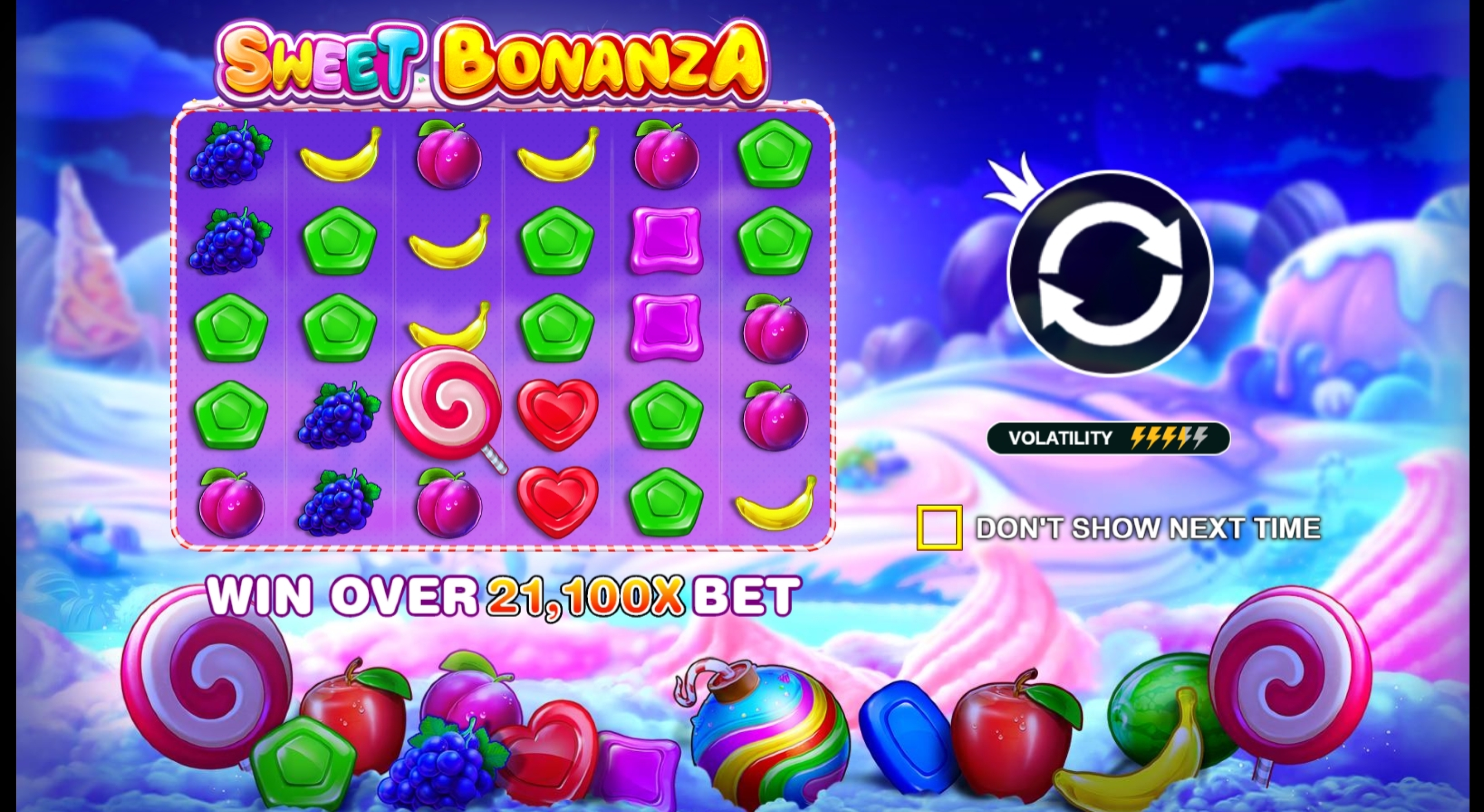 Play Sweet Bonanza Free Casino Slot Game by Pragmatic Play