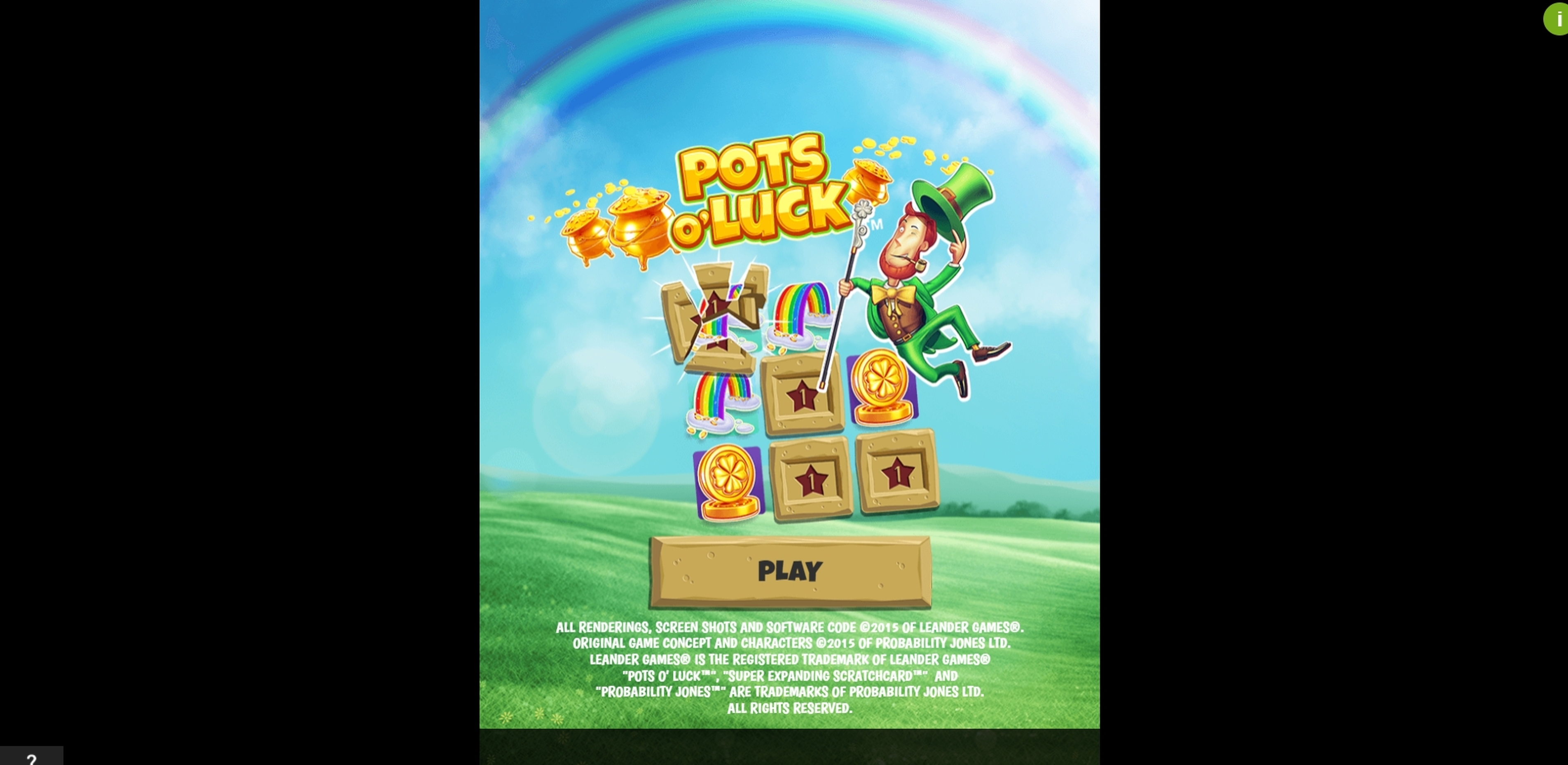 Play Pots o'Luck (Leander) Free Casino Slot Game by Probability Jones