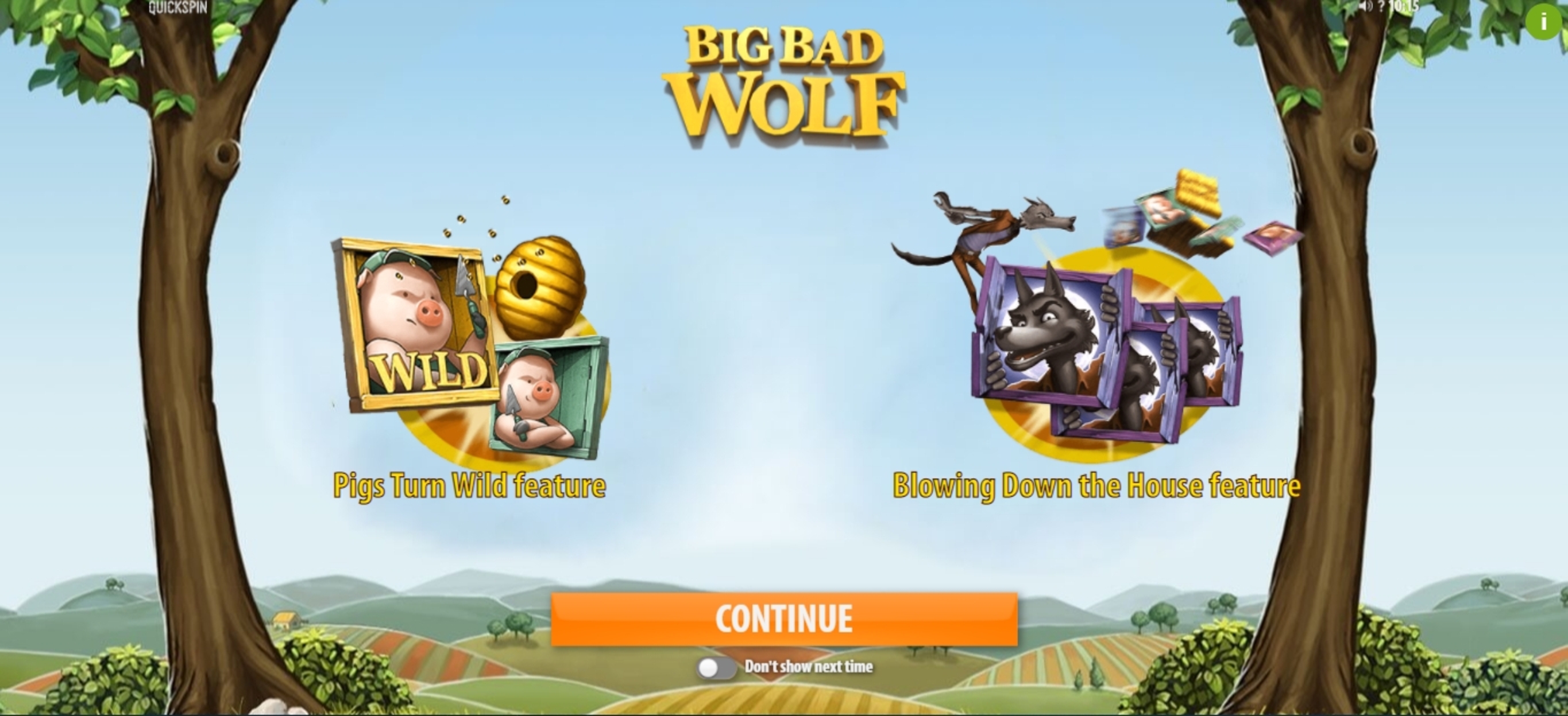 Play Big Bad Wolf Free Casino Slot Game by Quickspin