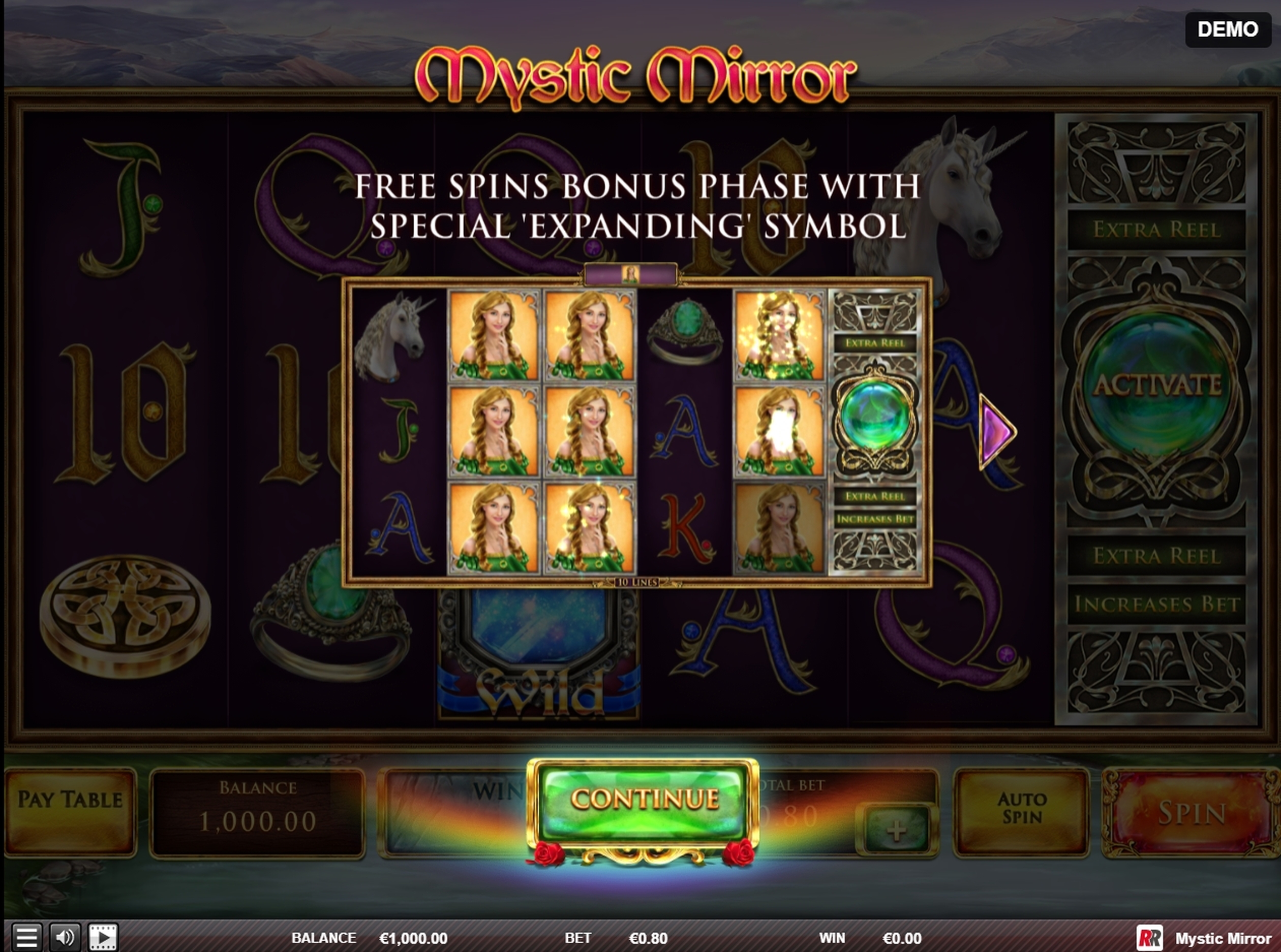 Play Mystic Mirror Free Casino Slot Game by Red Rake Gaming