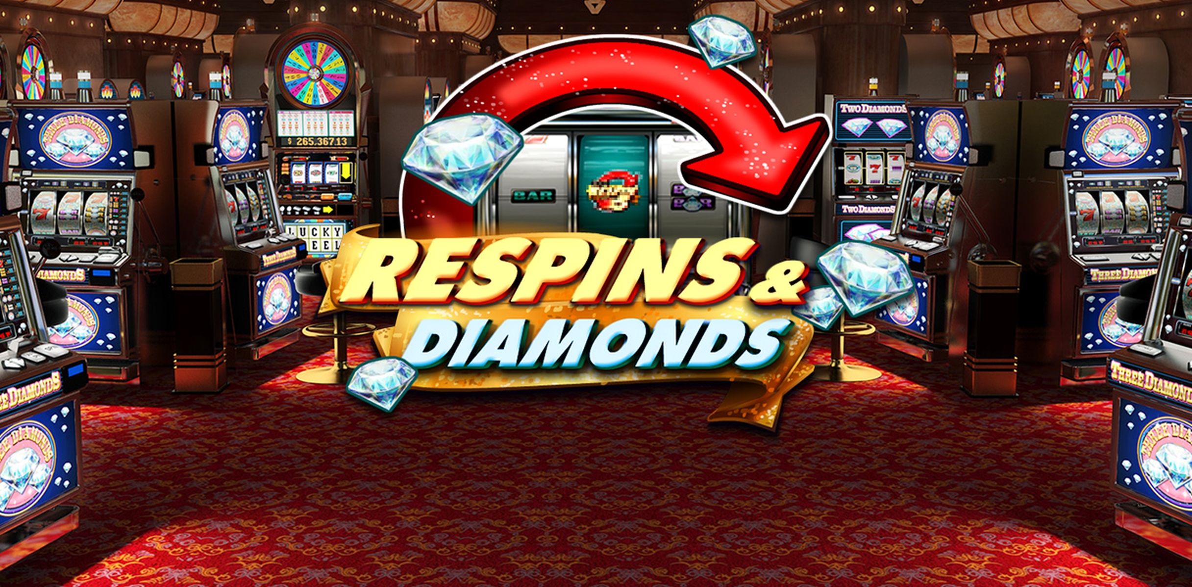 The Respins & Diamonds Online Slot Demo Game by Red Rake Gaming