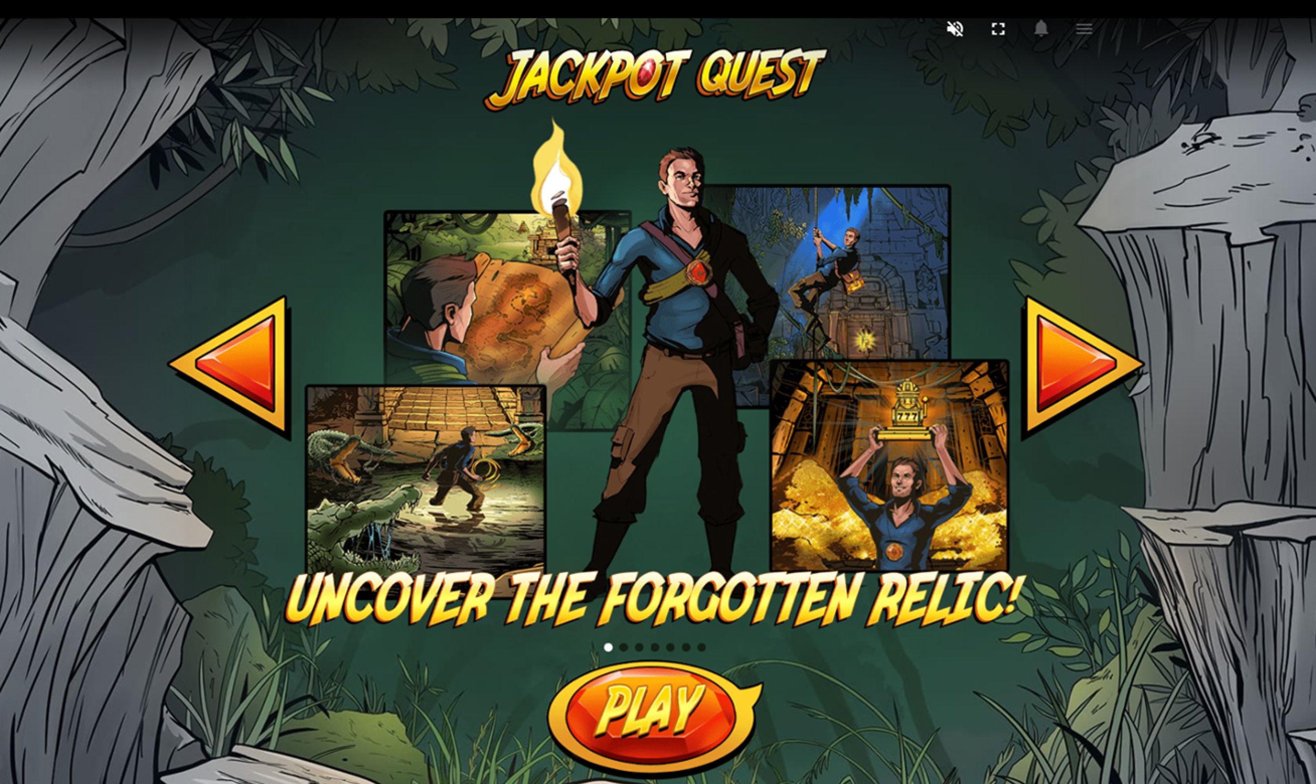 Jackpot Quest Online Slot Demo Game by Red Tiger Gaming