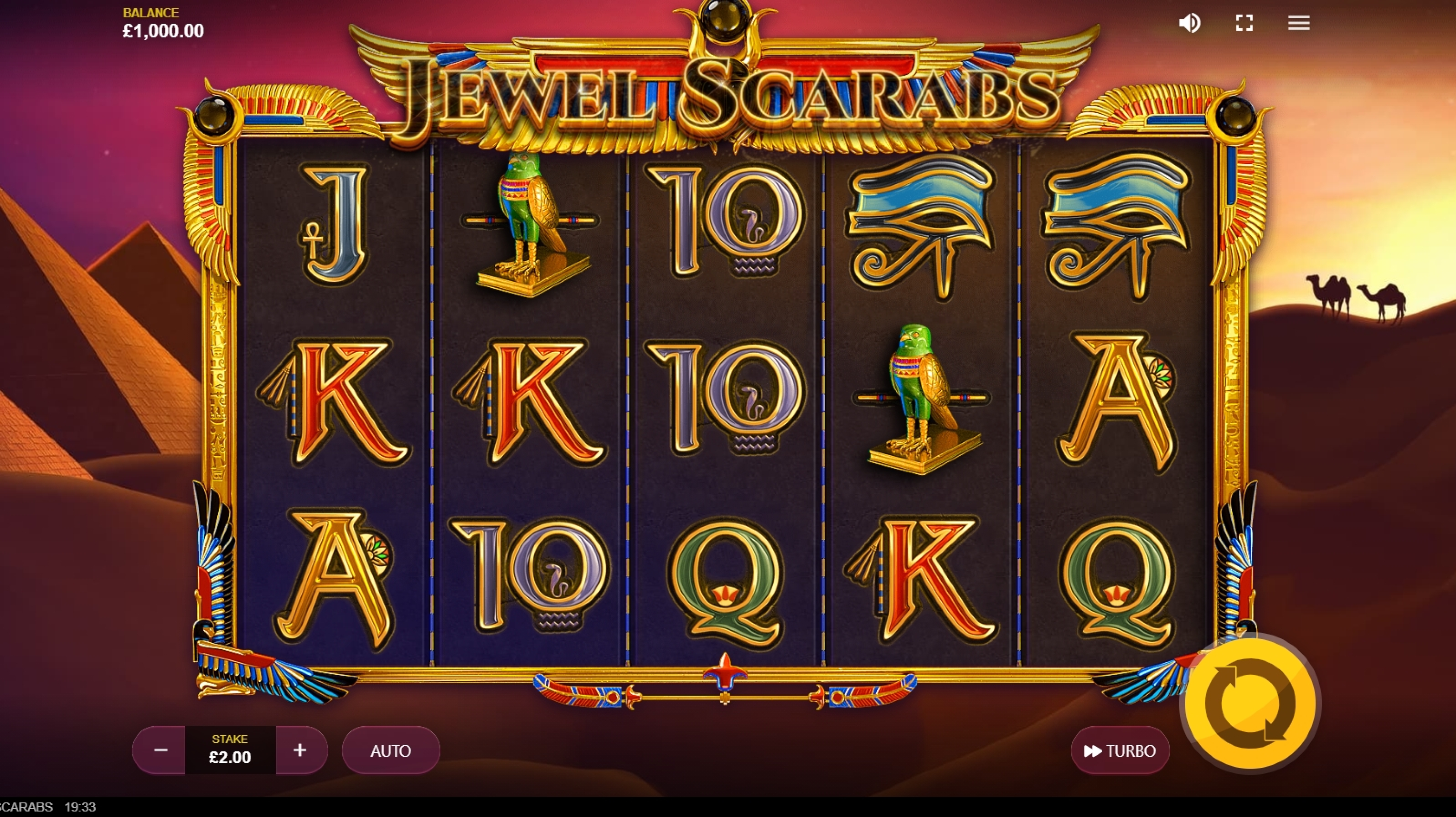 Jewel Scarabs Slot Machine