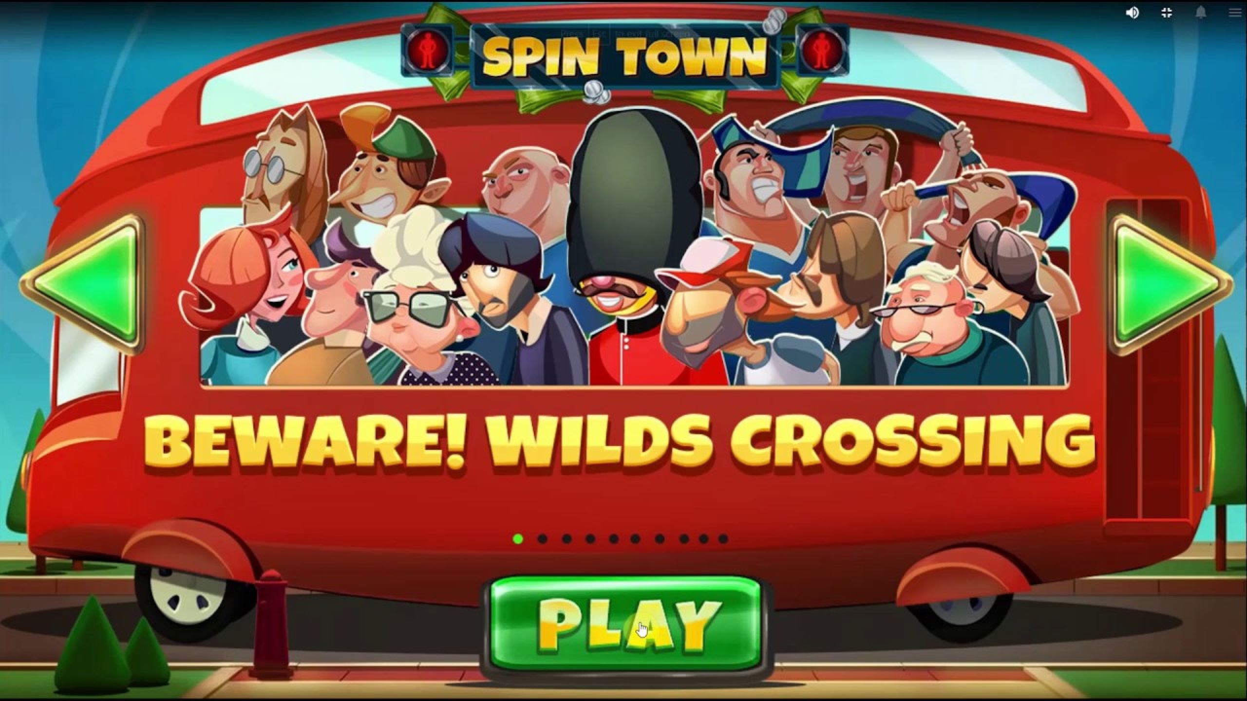 Play Spin Town Free Casino Slot Game by Red Tiger Gaming