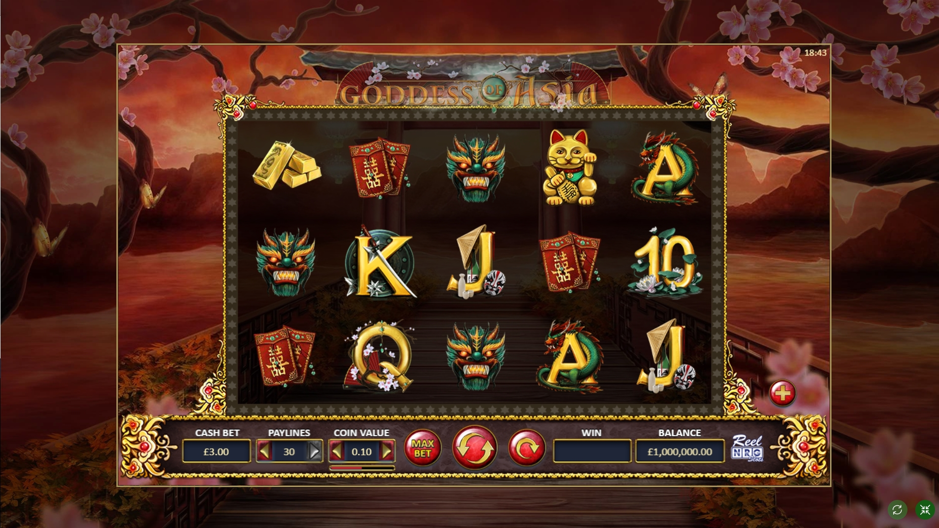 Goddess of Asia demo play, Slot Machine Online by ReelNRG Review | CasinosAnalyzer.com