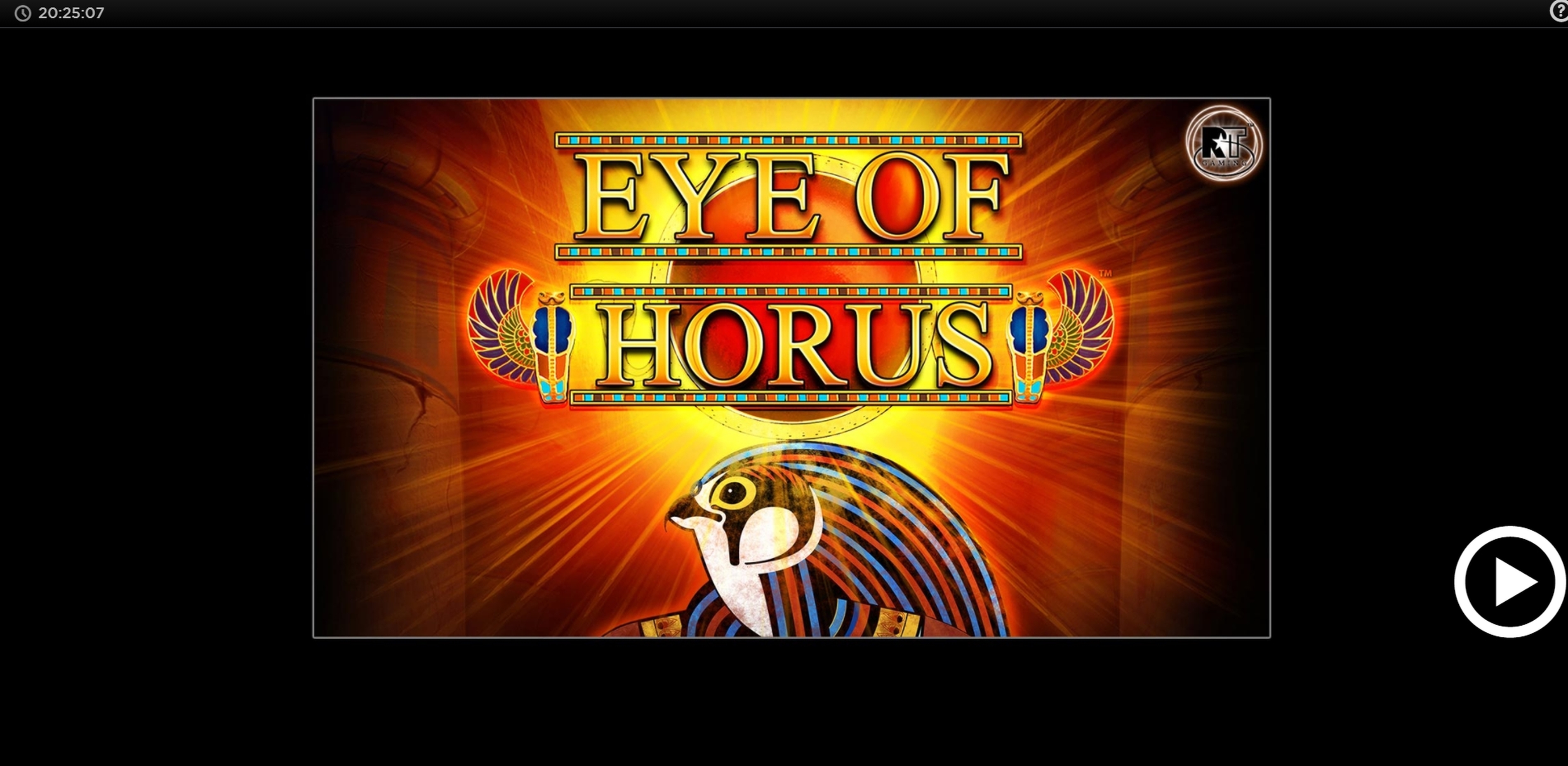 Eye of Horus demo play, Slot Machine Online by Reel Time Gaming Review