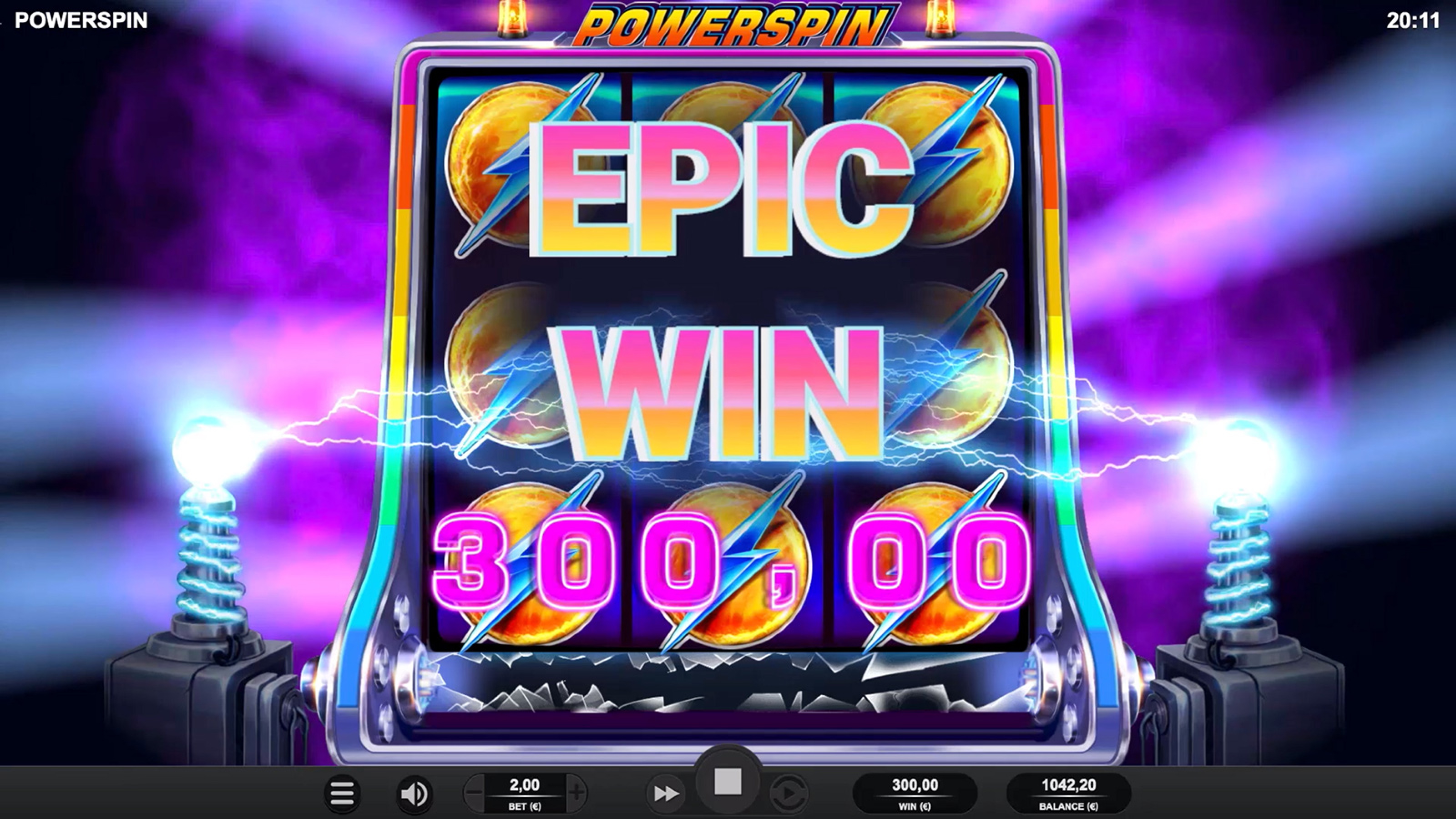Powerspin Online Slot Demo Game by Relax Gaming