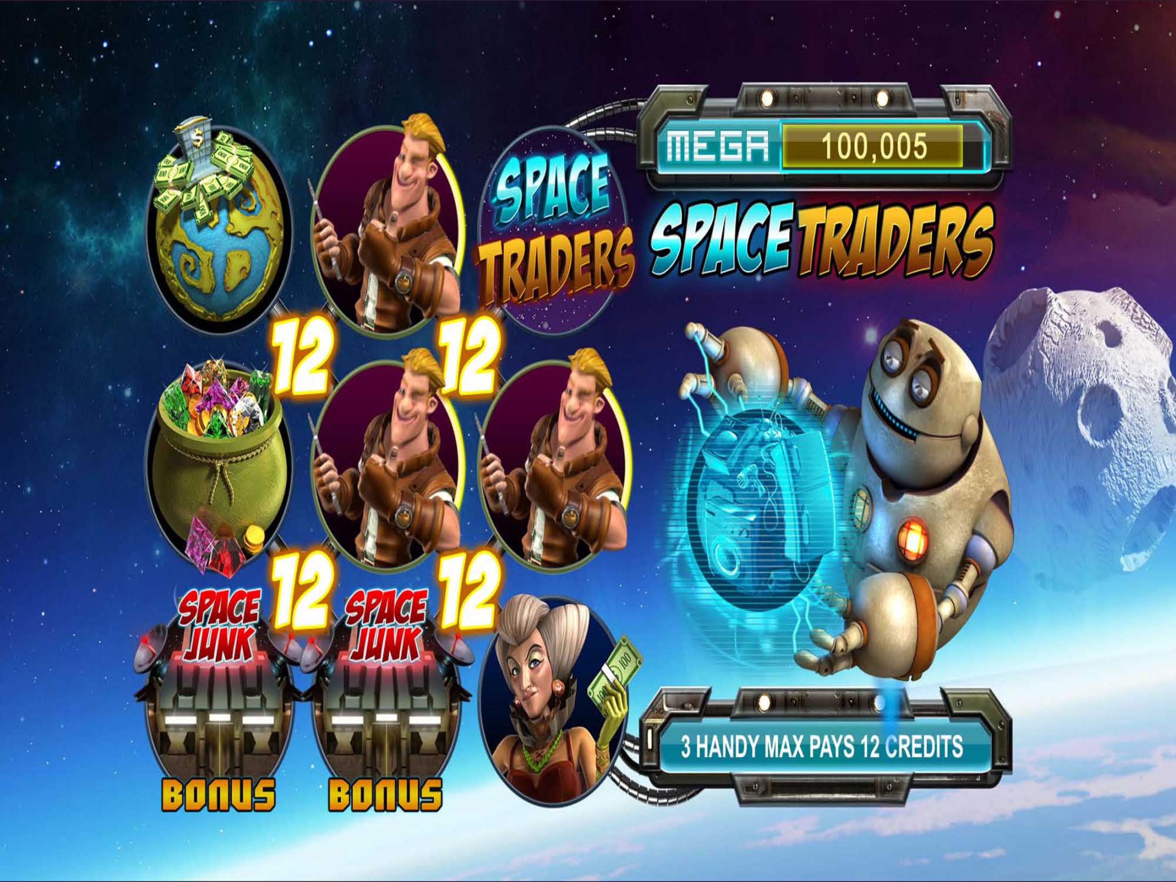 The Space Traders Online Slot Demo Game by Revolver Gaming