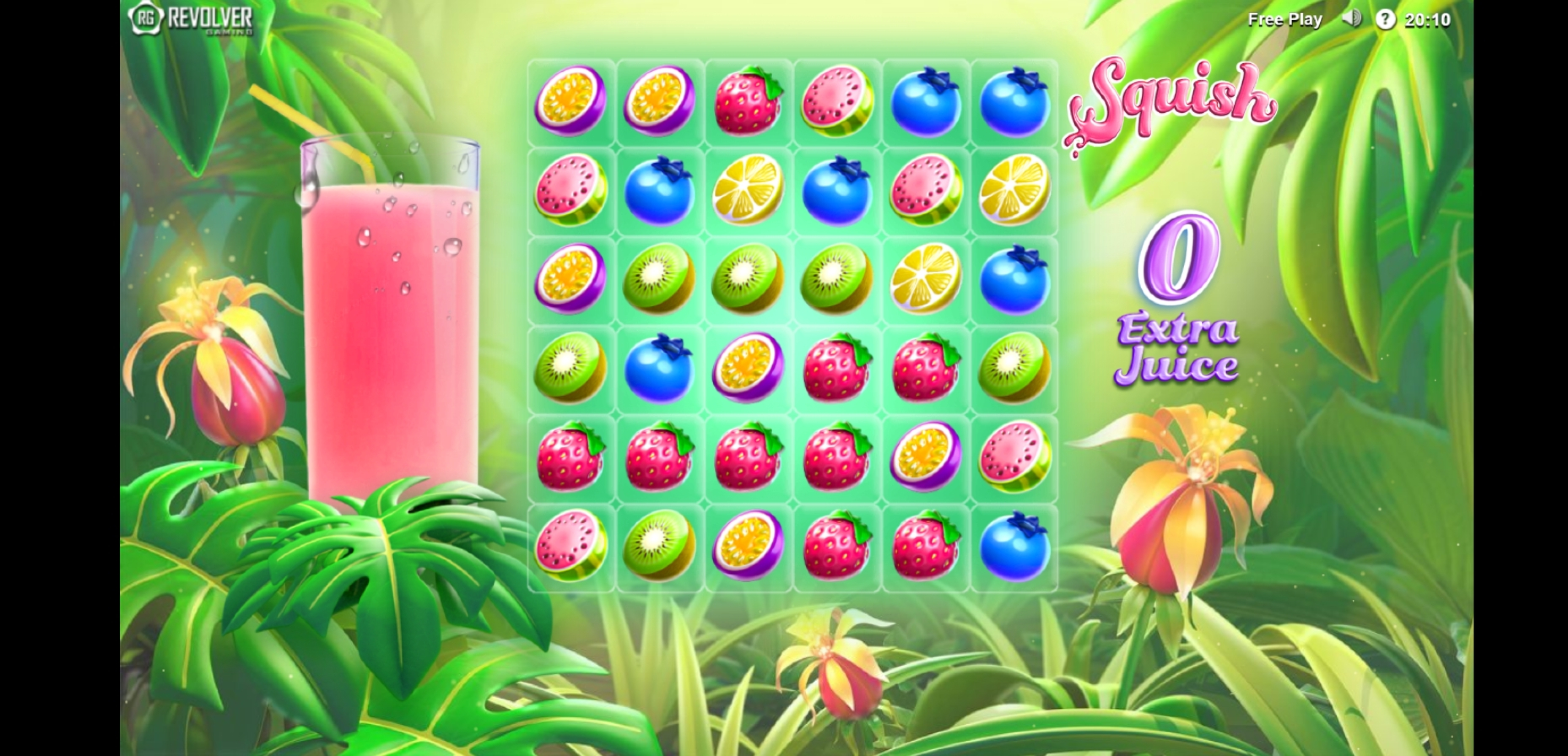 Reels in Squish Slot Game by Revolver Gaming