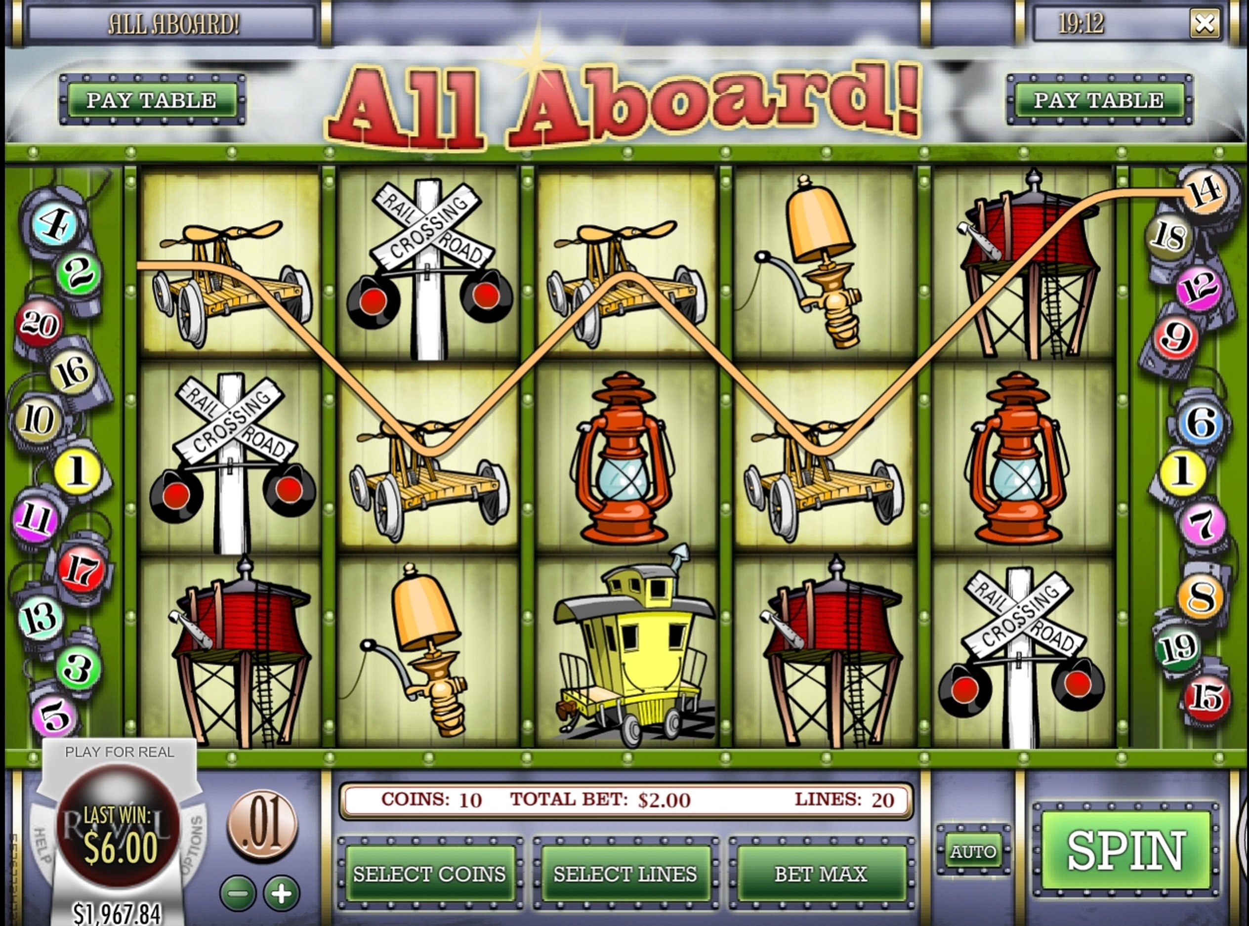 All Aboard Slot Machine