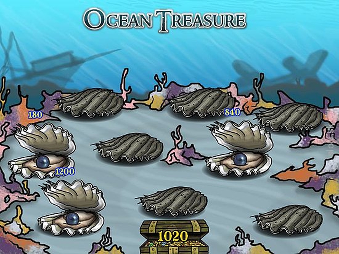 Ocean Treasure Online Slot Demo Game by Rival