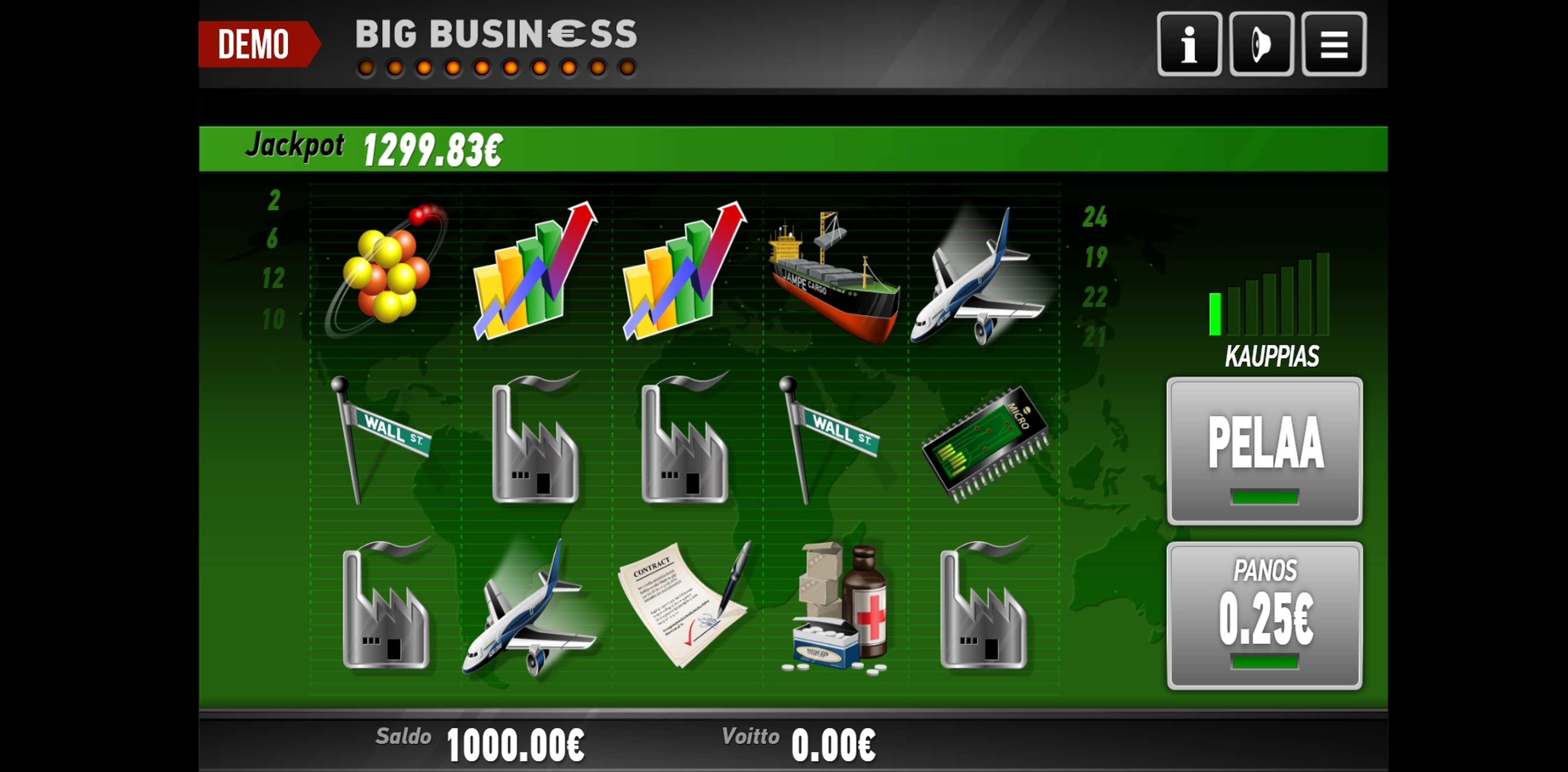 Reels in Big Business Slot Game by PAF