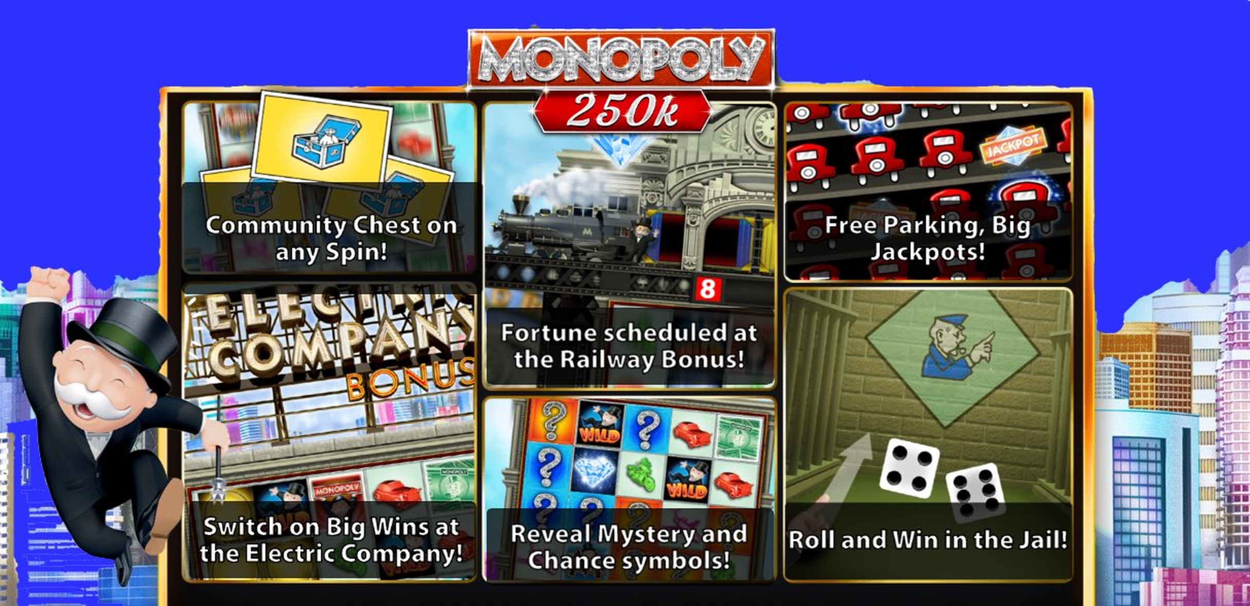 The Monopoly 250k Online Slot Demo Game by SG
