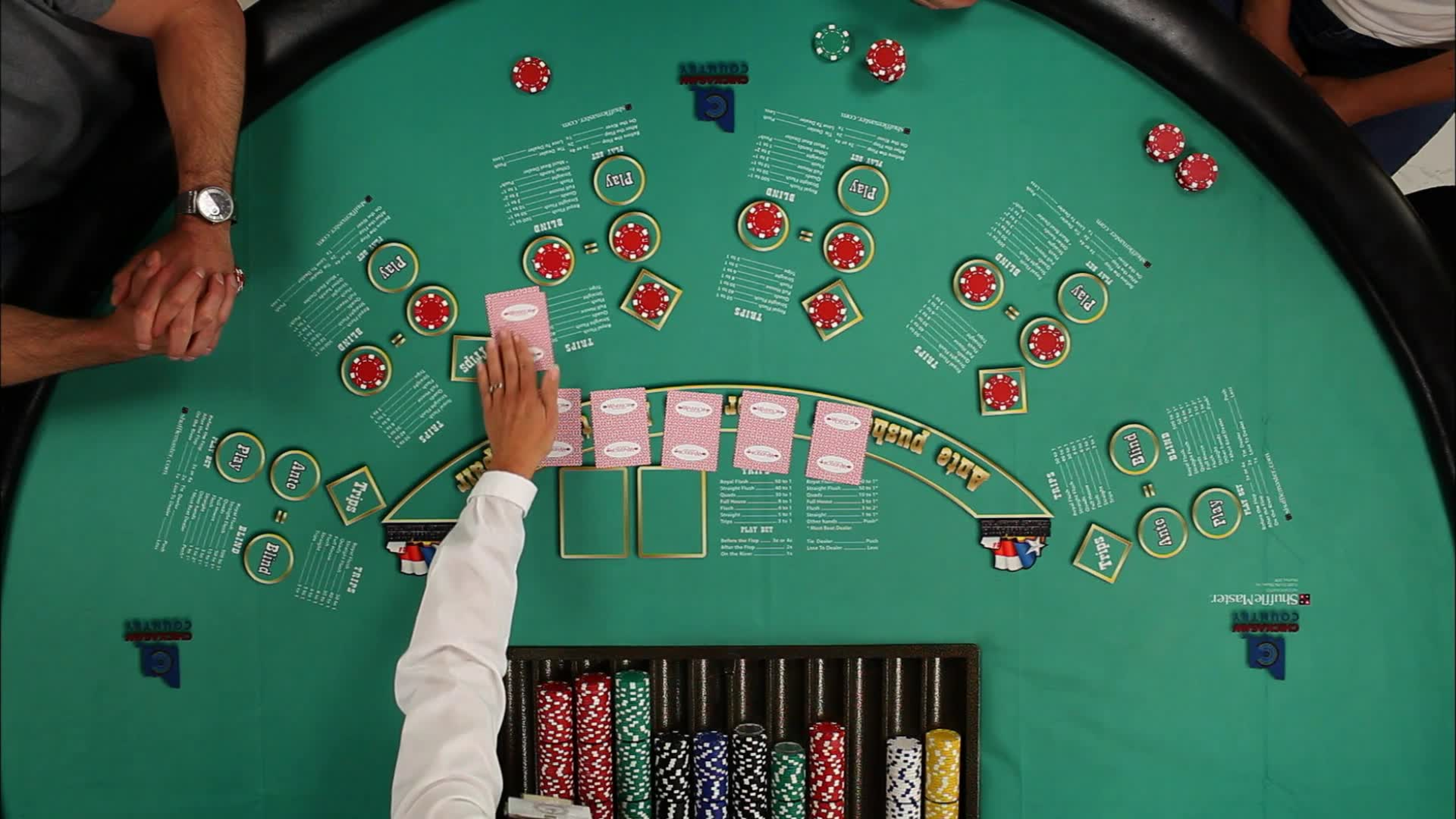 The Texas Hold'em Plus (Shuffle Master) Online Slot Demo Game by Shuffle Master