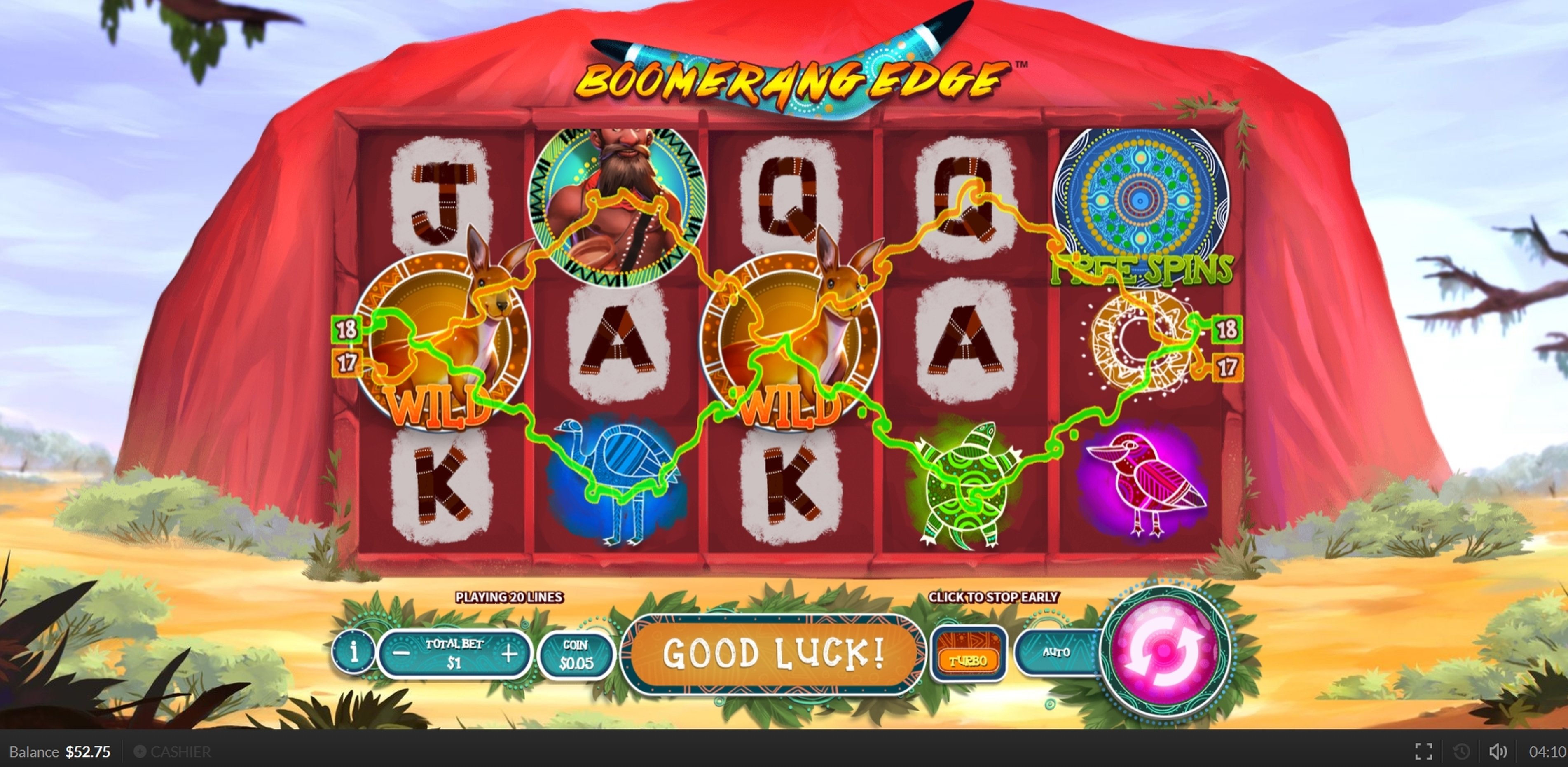 Win Money in Boomerang Edge Free Slot Game by Skywind