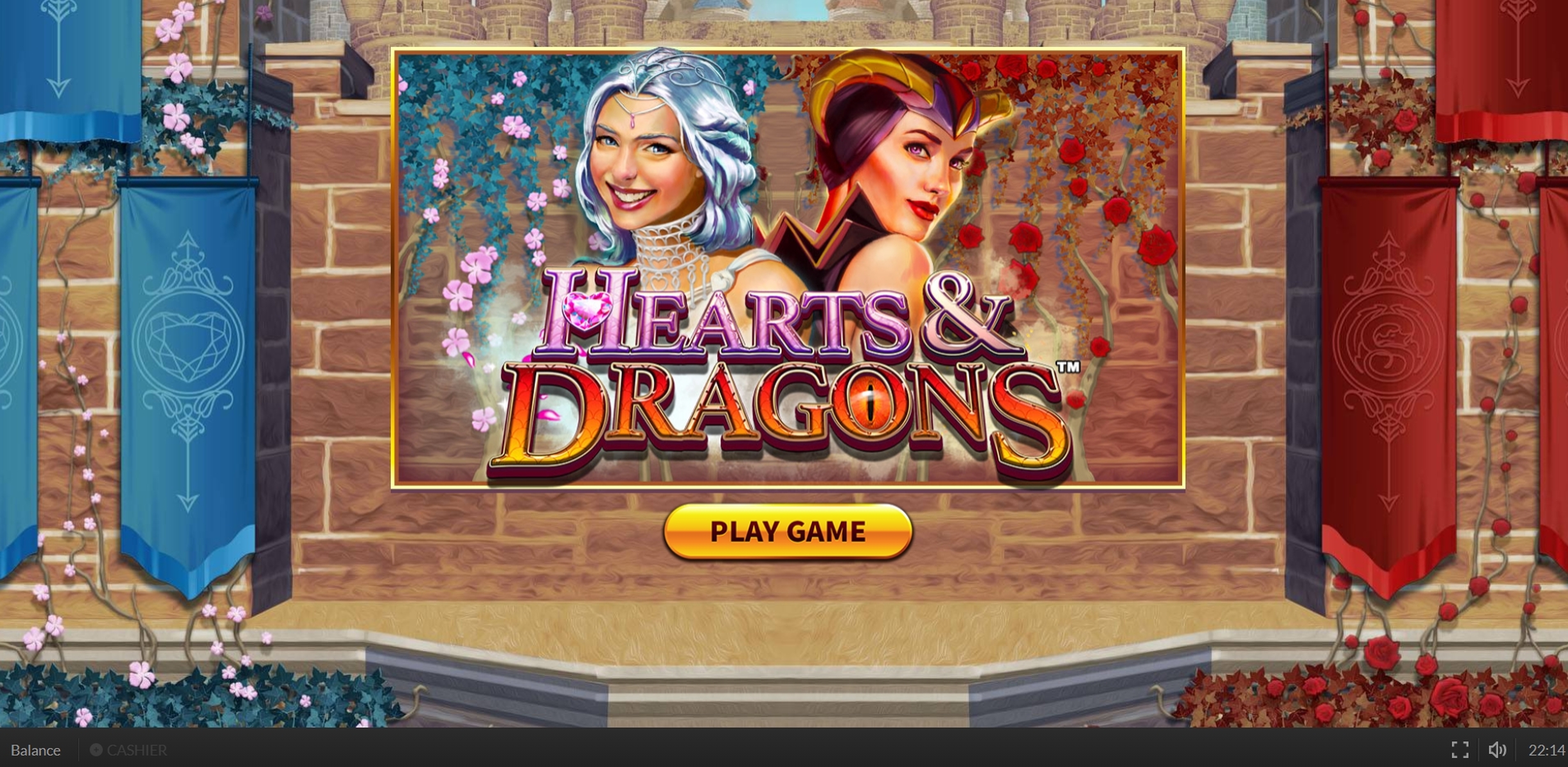 Win Money in Hearts and Dragons Free Slot Game by Skywind