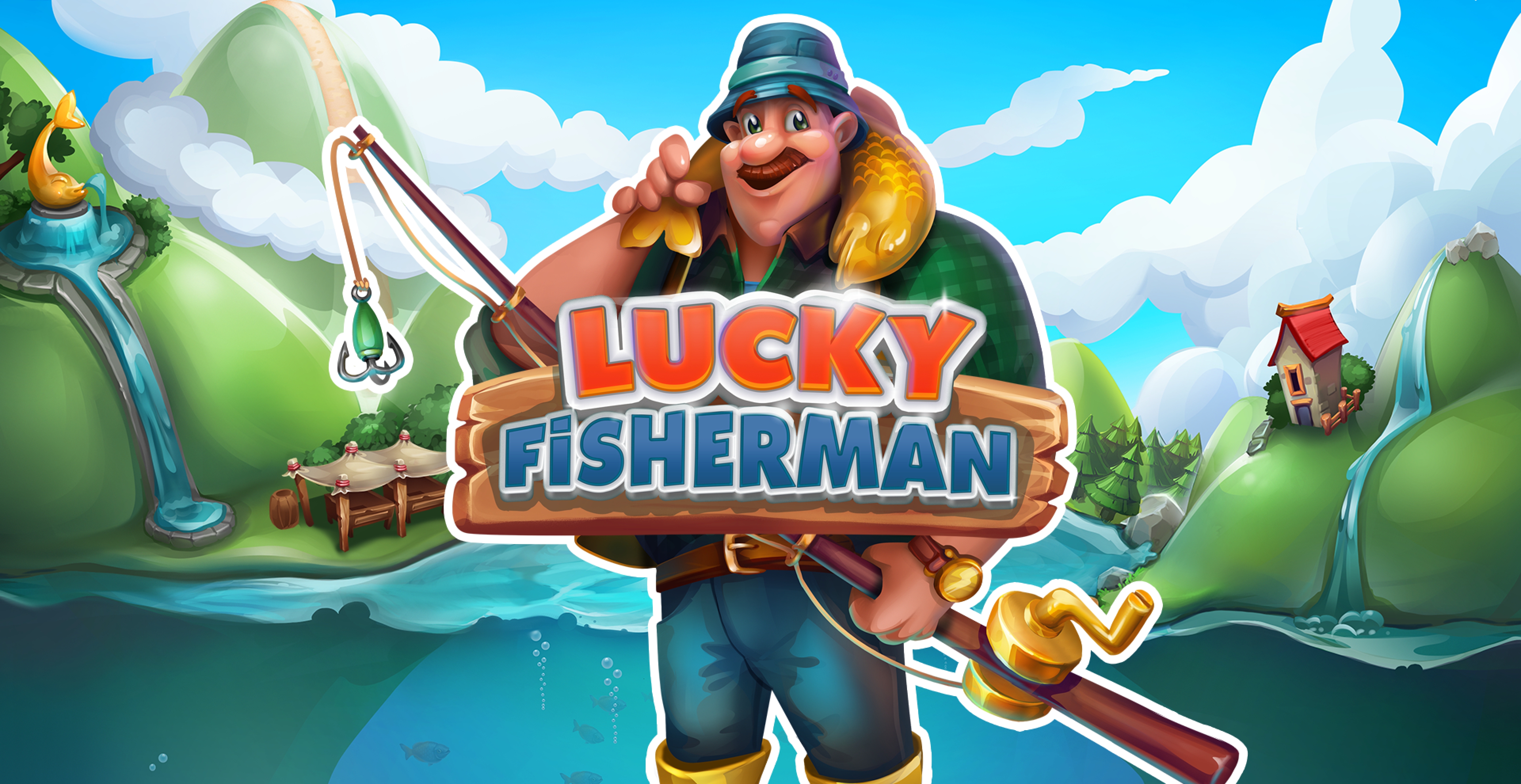 Win Money in Lucky Fisherman Free Slot Game by Skywind