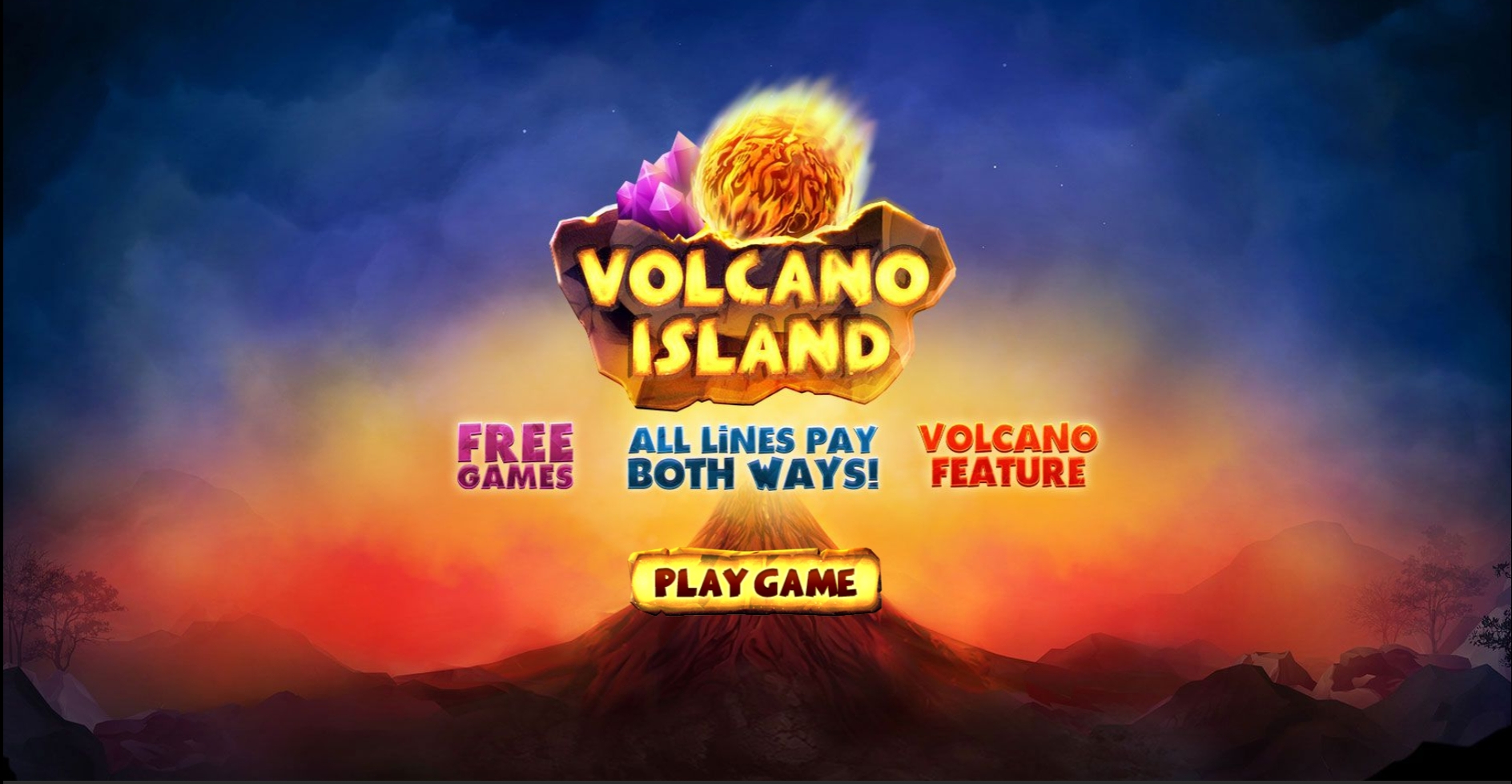 Win Money in Volcano Island Free Slot Game by Skywind