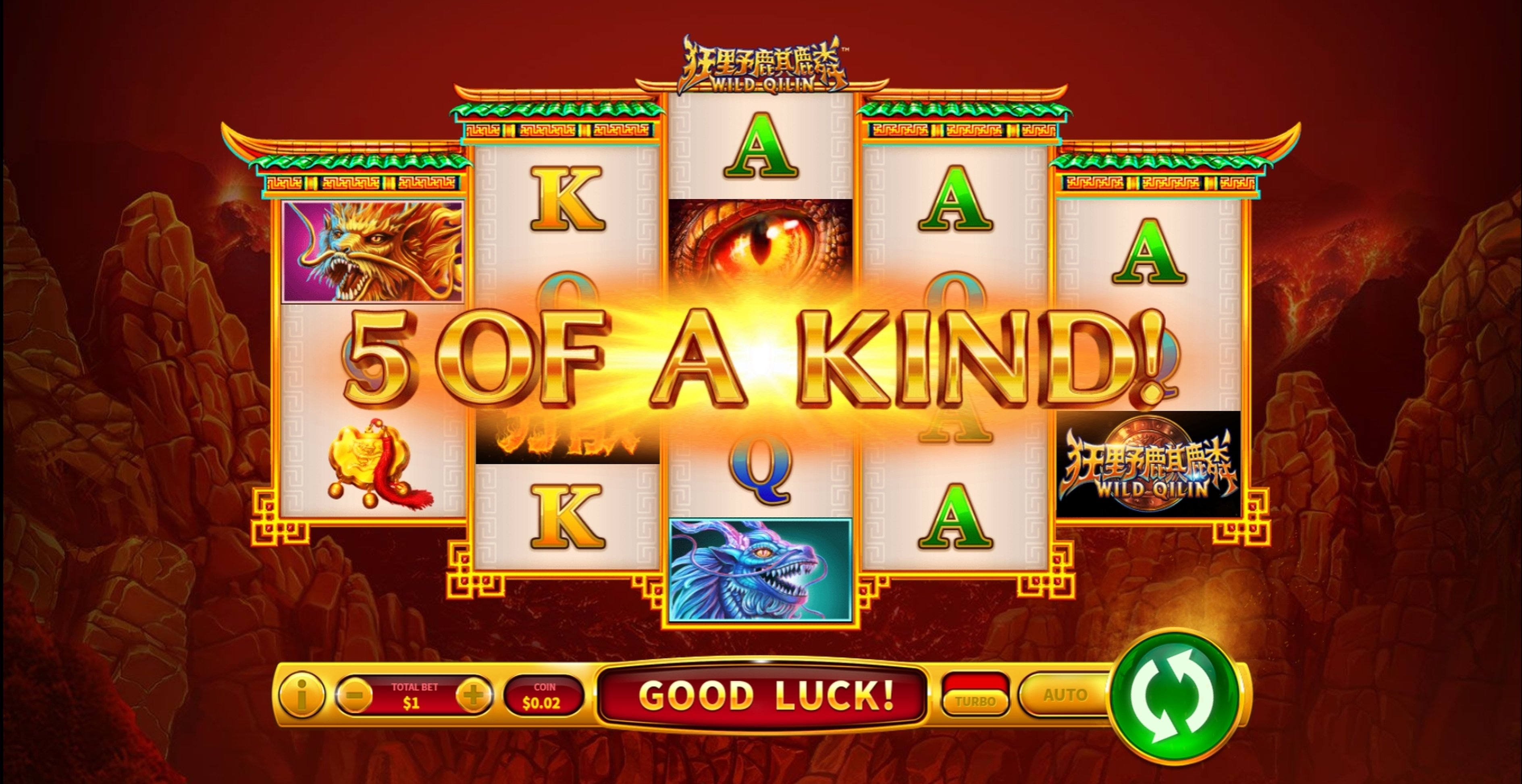 Win Money in Wild Qilin Free Slot Game by Skywind