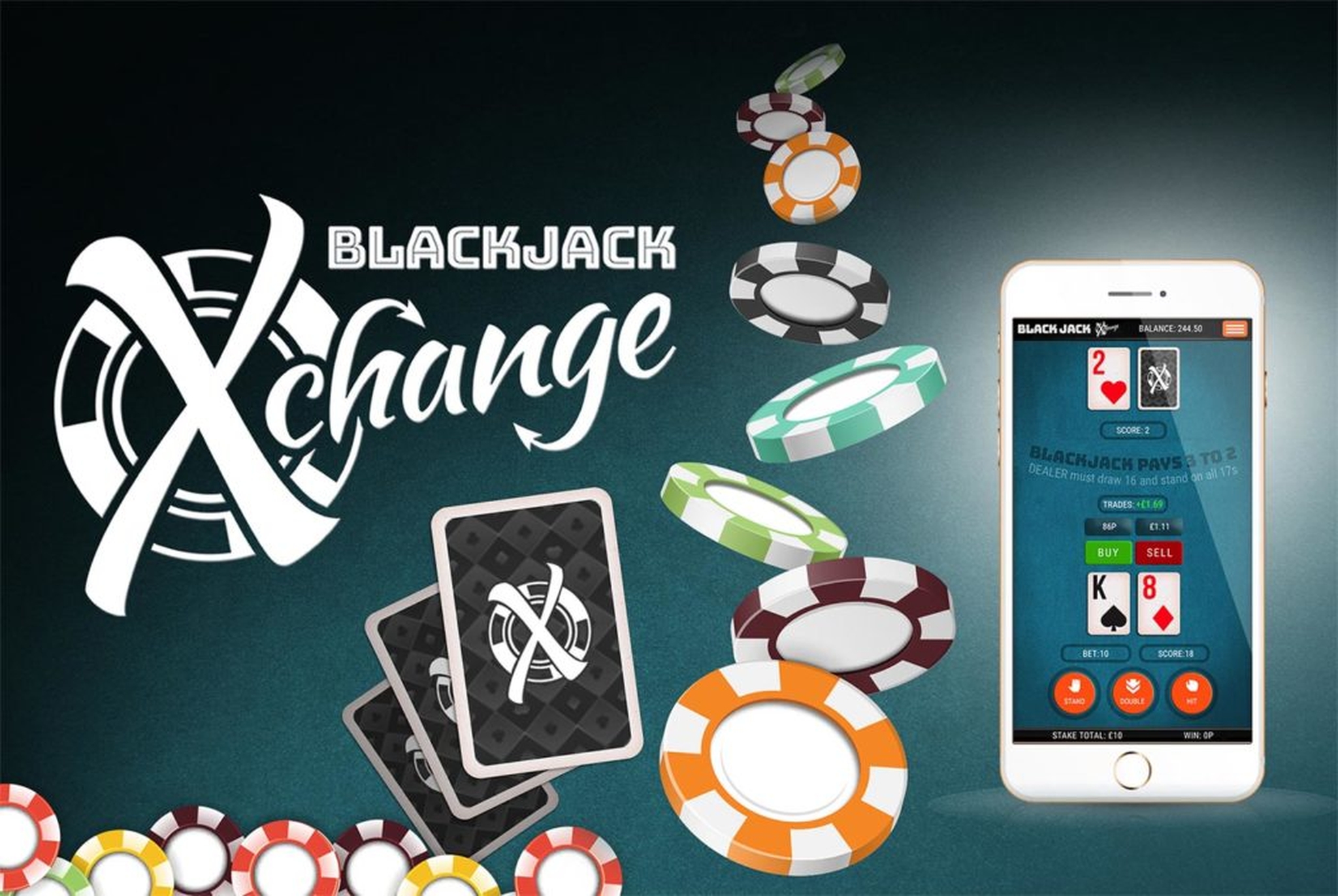 Blackjack X-Change Online Slot Demo Game by Slingo