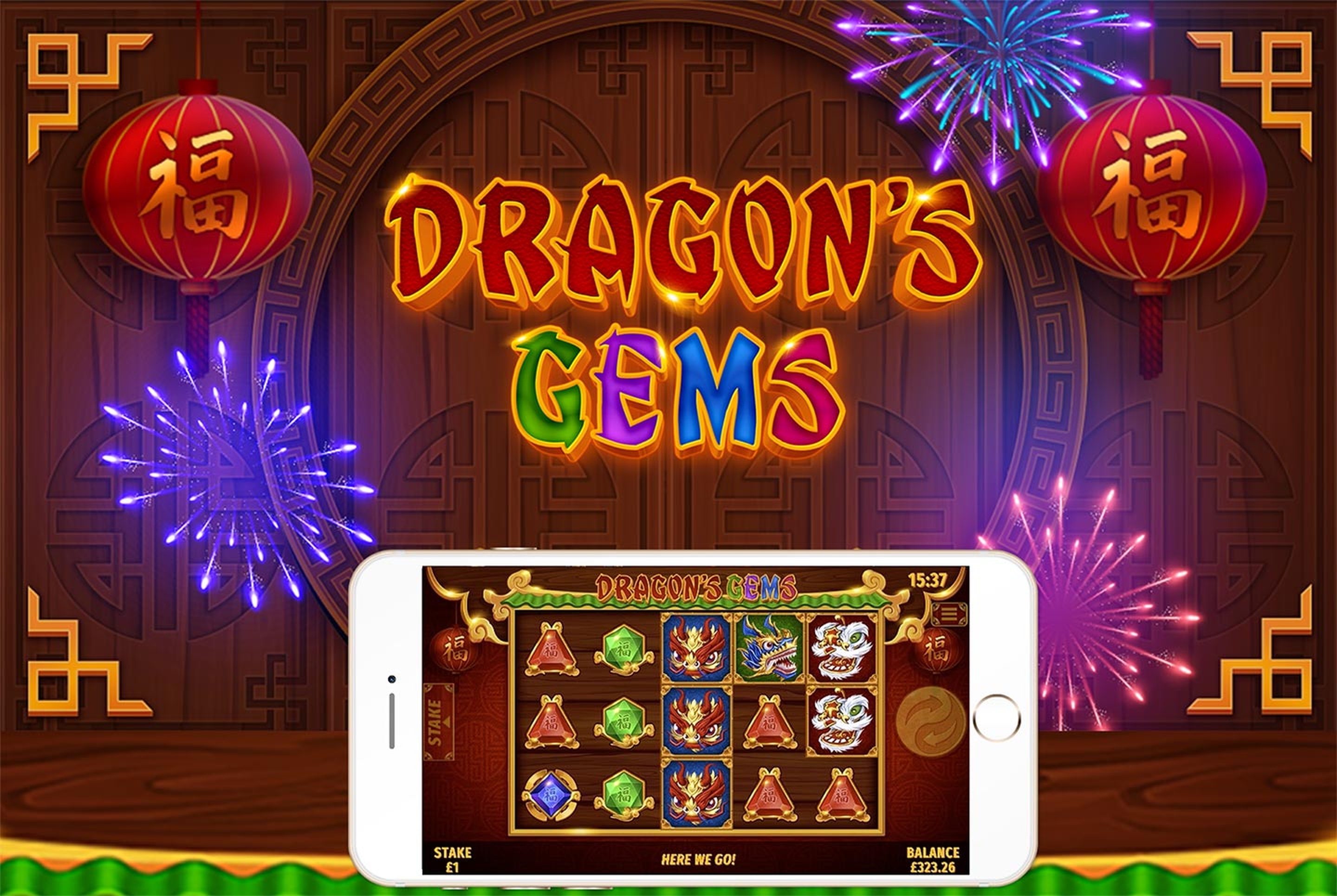 Dragons Gems Online Slot Demo Game by Slingo