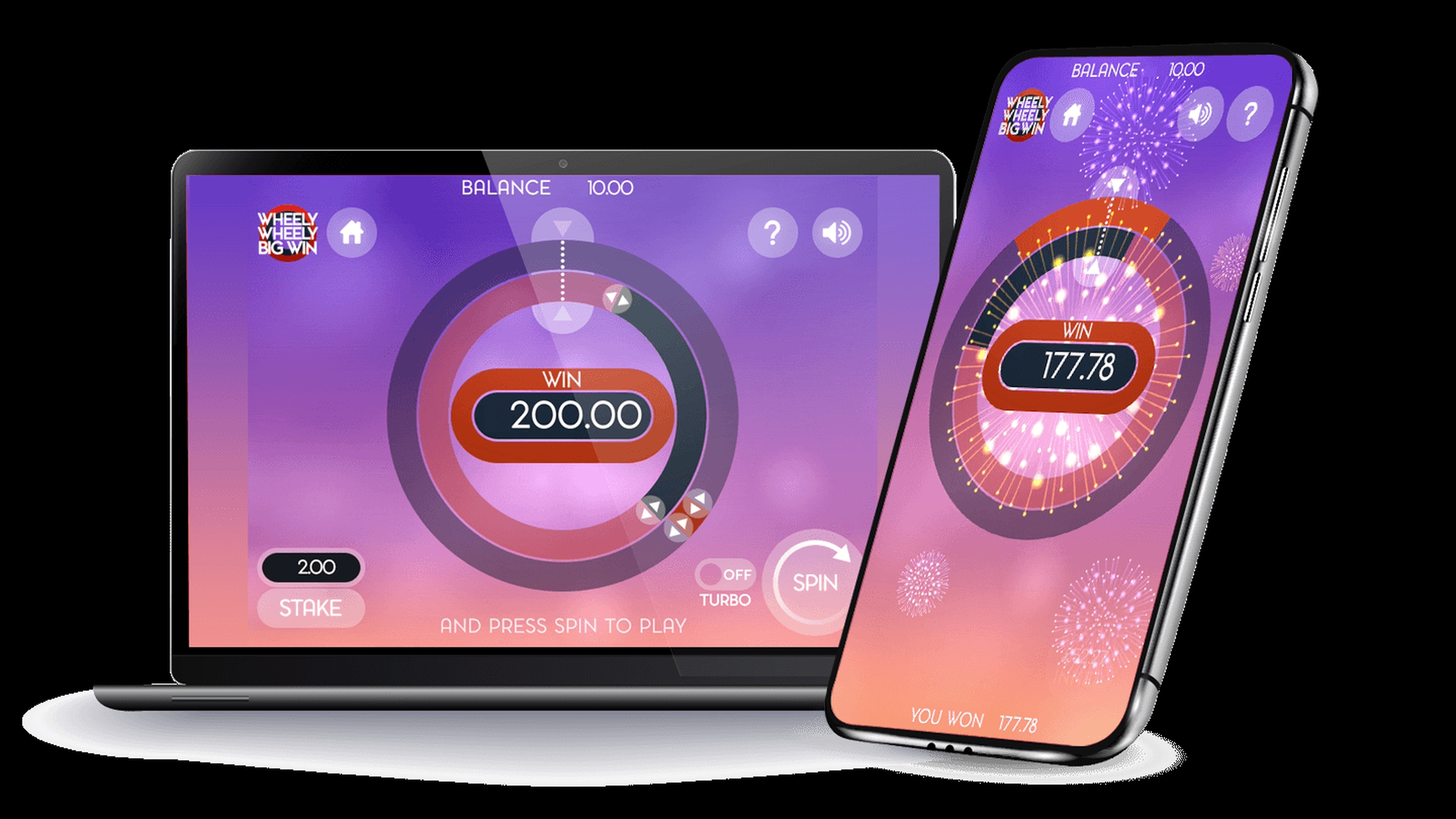 Reels in Wheely Wheely Big Win Slot Game by Slingo Originals