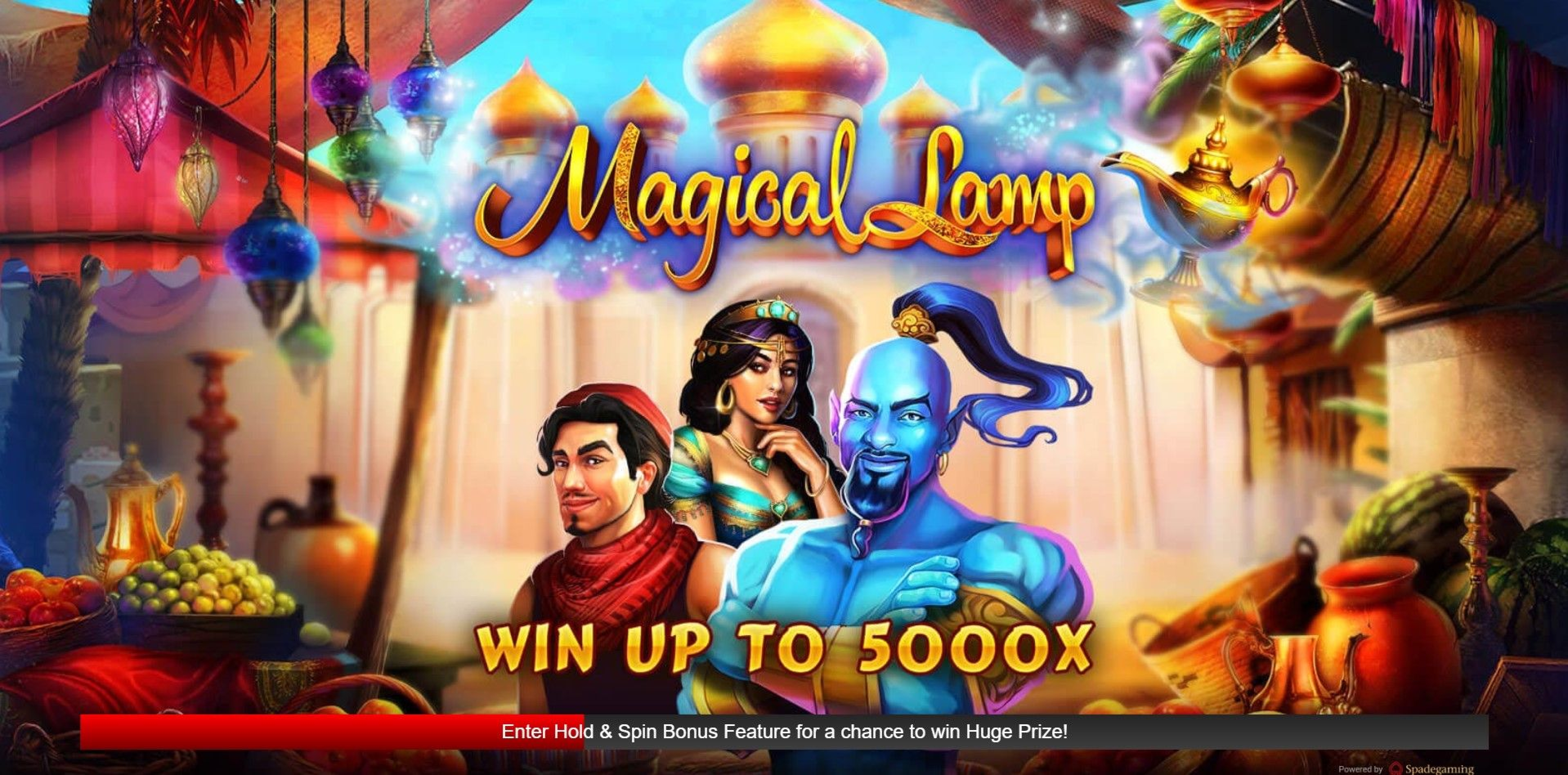 Magical Lamp Online Slot Demo Game by Spade Gaming